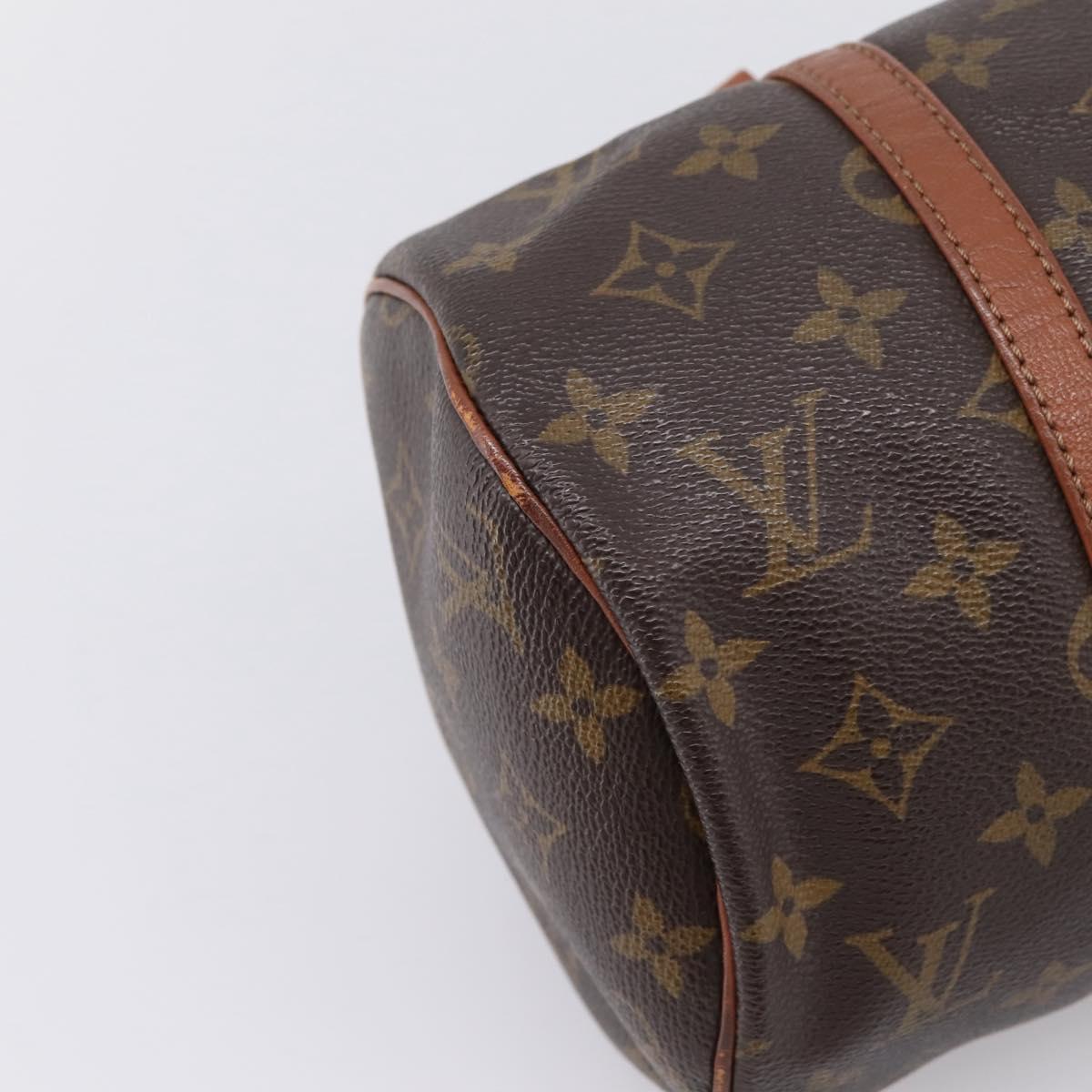 LOUIS VUITTON Monogram Papillon 30 Hand Bag M51365 LV Auth hk4192