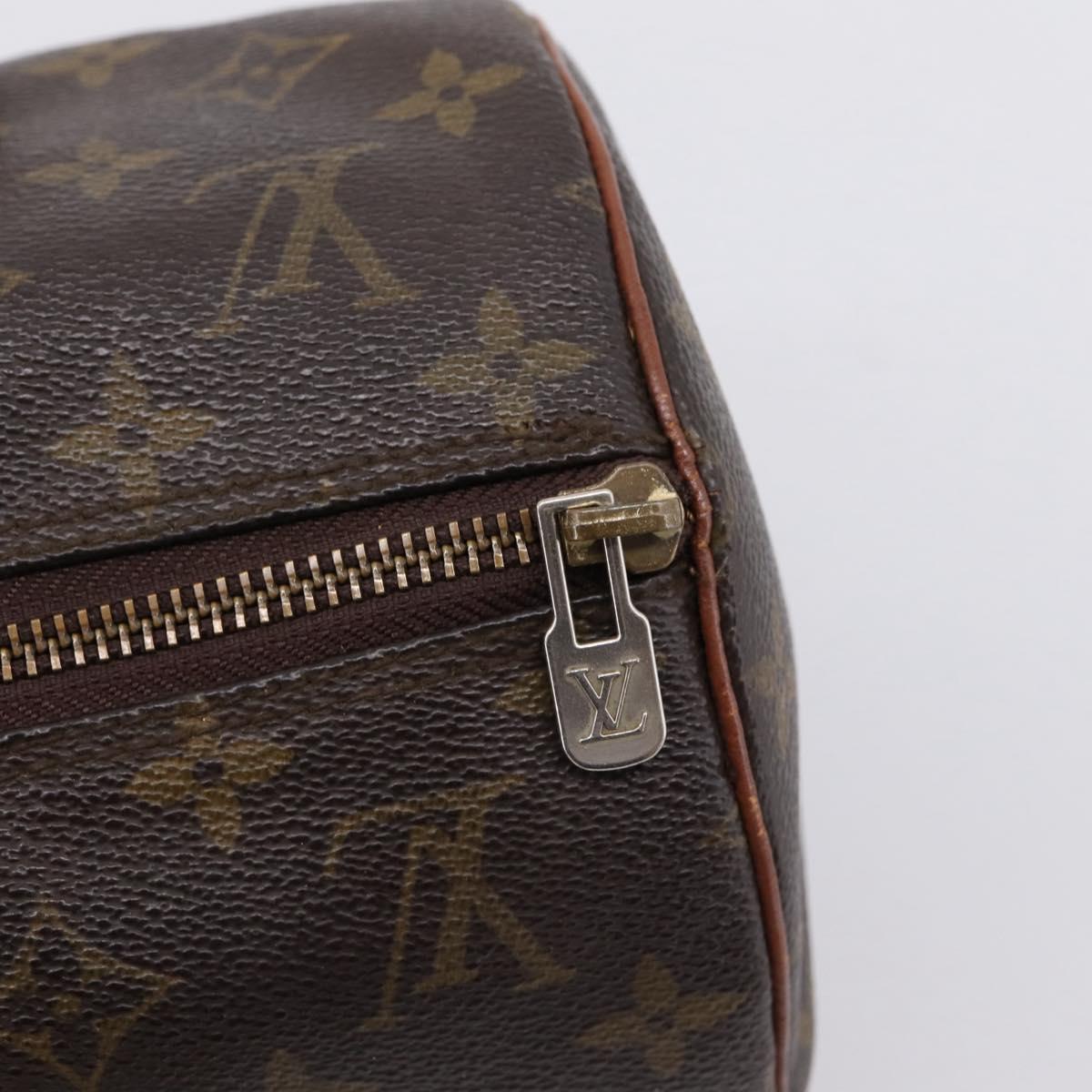 LOUIS VUITTON Monogram Papillon 30 Hand Bag M51365 LV Auth hk4192