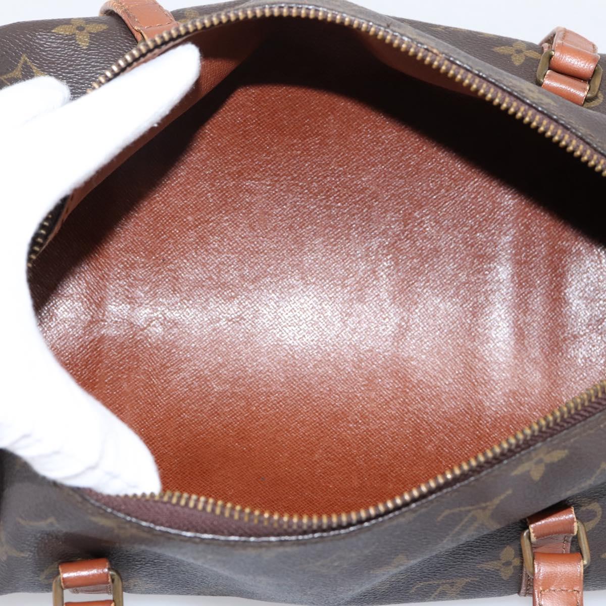 LOUIS VUITTON Monogram Papillon 30 Hand Bag M51365 LV Auth hk4192