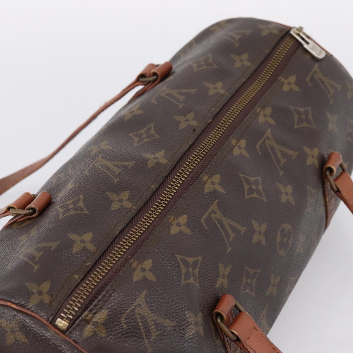 LOUIS VUITTON Monogram Papillon 30 Hand Bag M51365 LV Auth hk4192