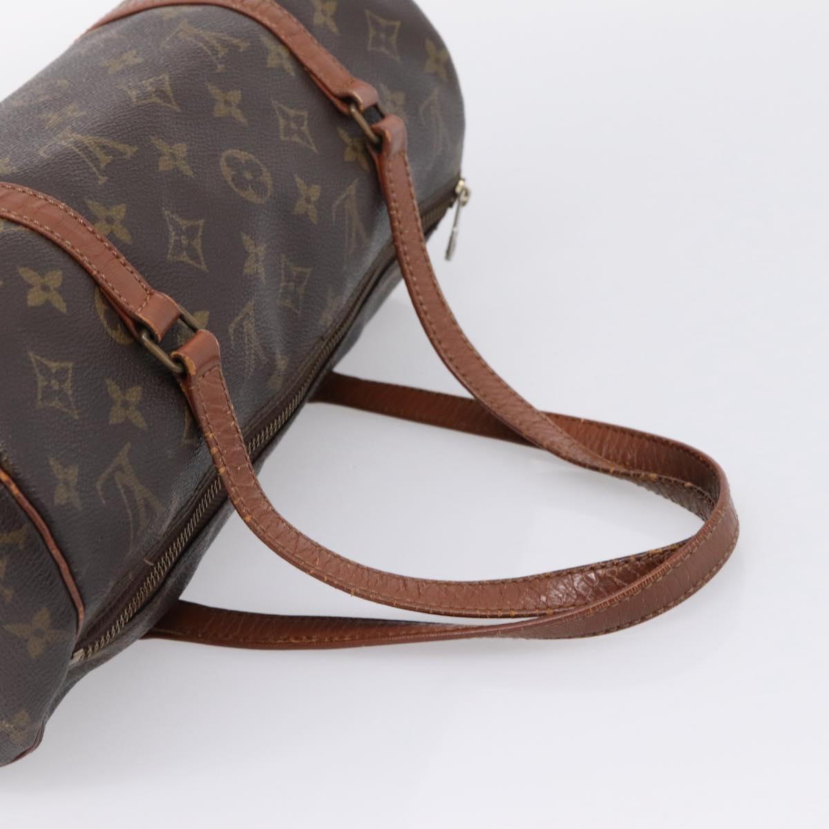 LOUIS VUITTON Monogram Papillon 30 Hand Bag M51365 LV Auth hk4192