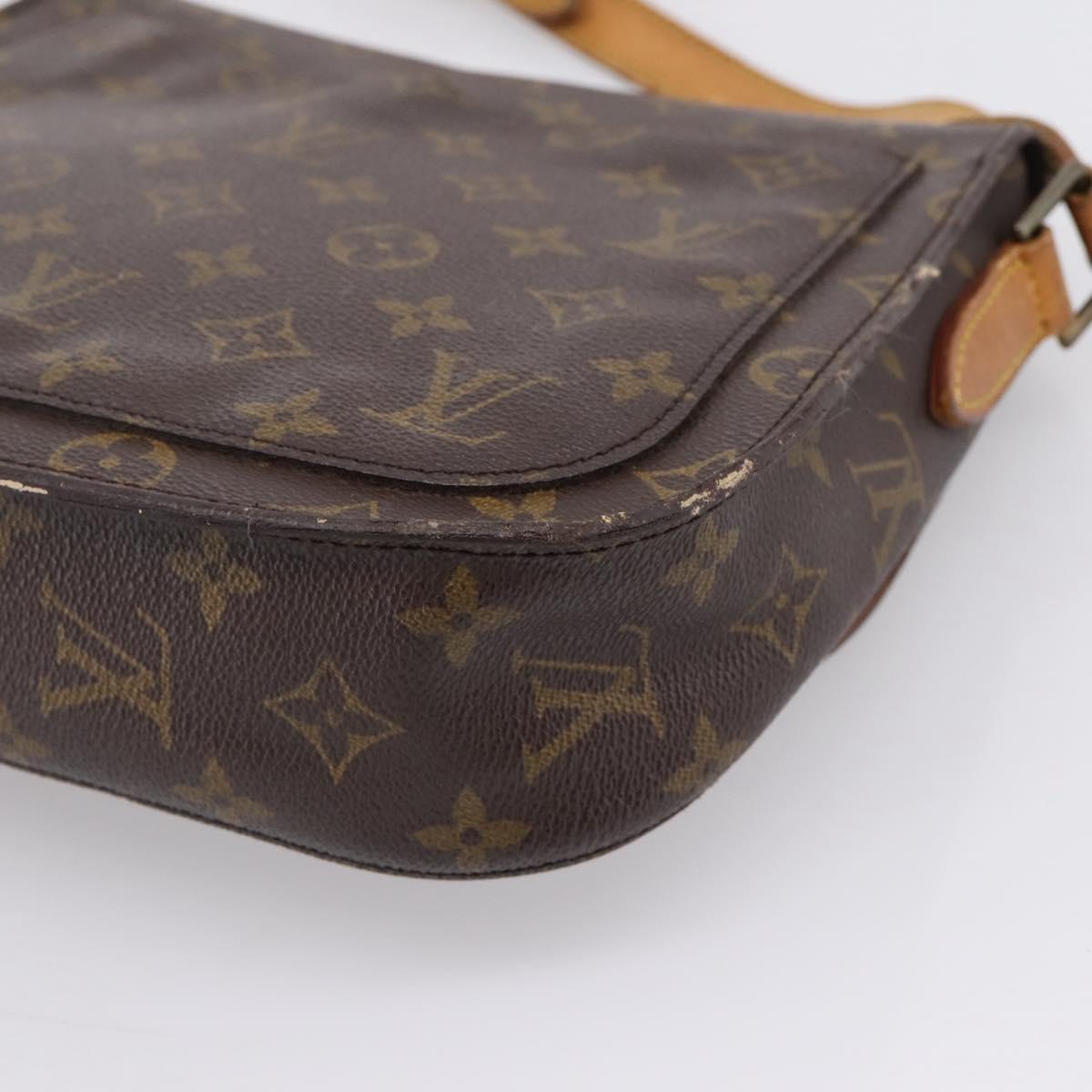 LOUIS VUITTON Monogram Saint Cloud GM Shoulder Bag M51242 LV Auth hk4193