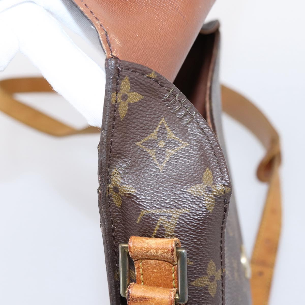 LOUIS VUITTON Monogram Saint Cloud GM Shoulder Bag M51242 LV Auth hk4193