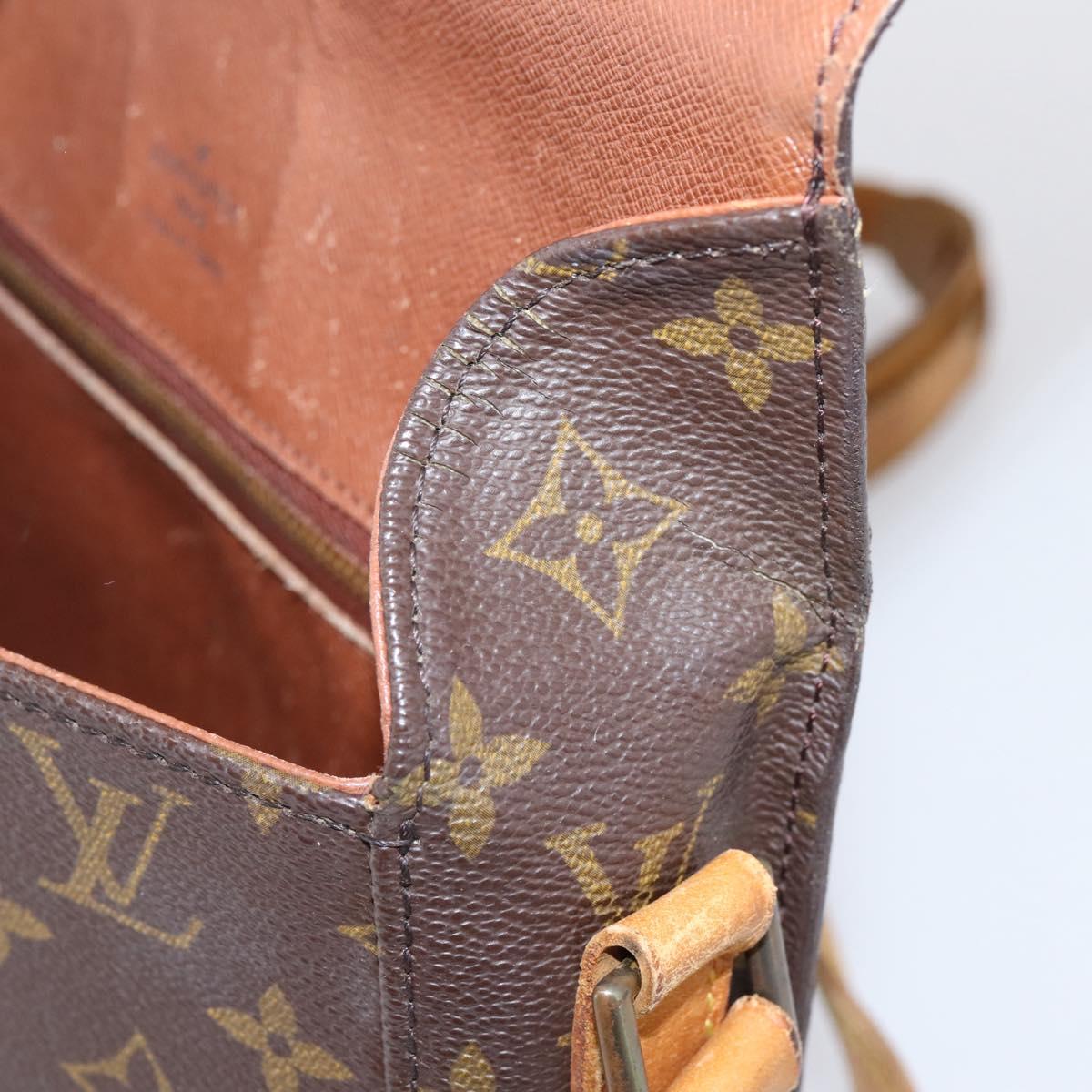 LOUIS VUITTON Monogram Saint Cloud GM Shoulder Bag M51242 LV Auth hk4193