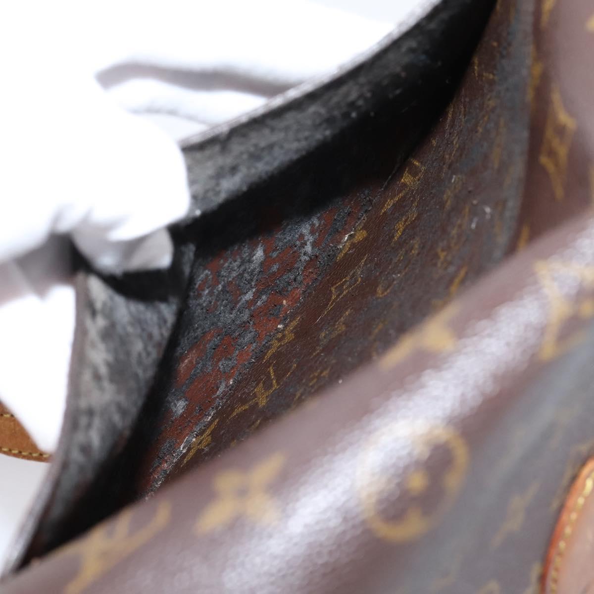 LOUIS VUITTON Monogram Saint Cloud GM Shoulder Bag M51242 LV Auth hk4193
