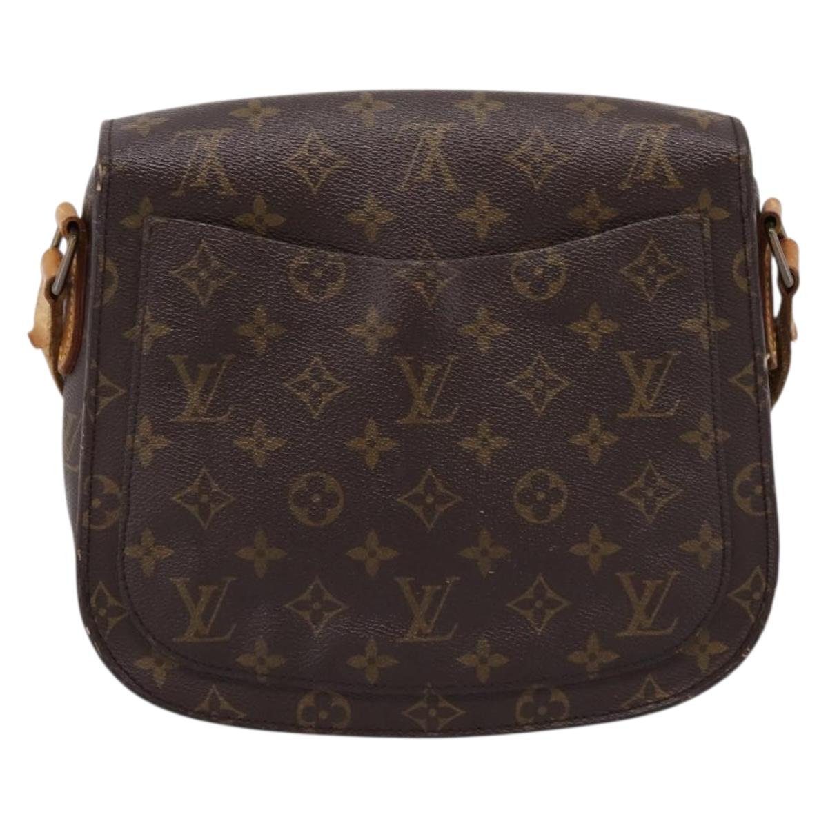 LOUIS VUITTON Monogram Saint Cloud GM Shoulder Bag M51242 LV Auth hk4193