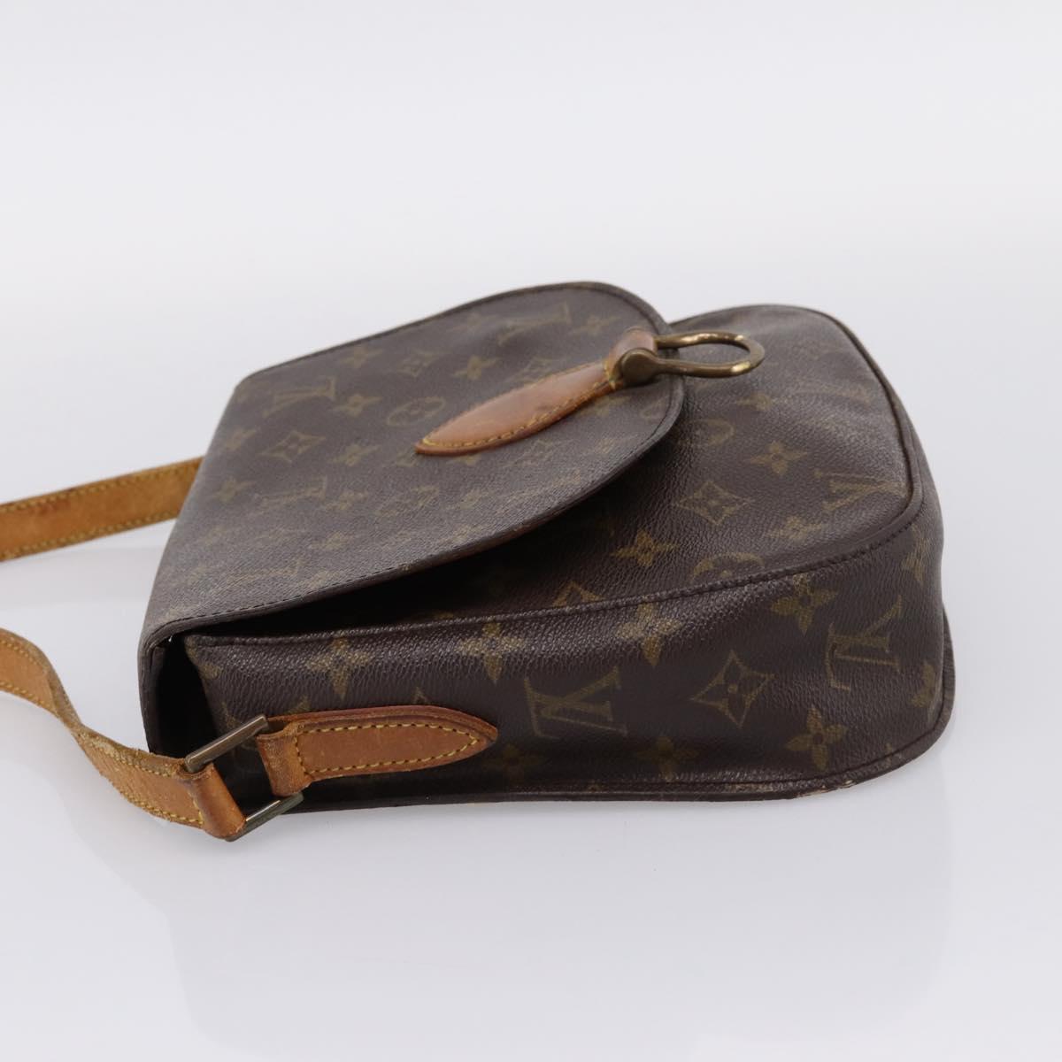 LOUIS VUITTON Monogram Saint Cloud GM Shoulder Bag M51242 LV Auth hk4193