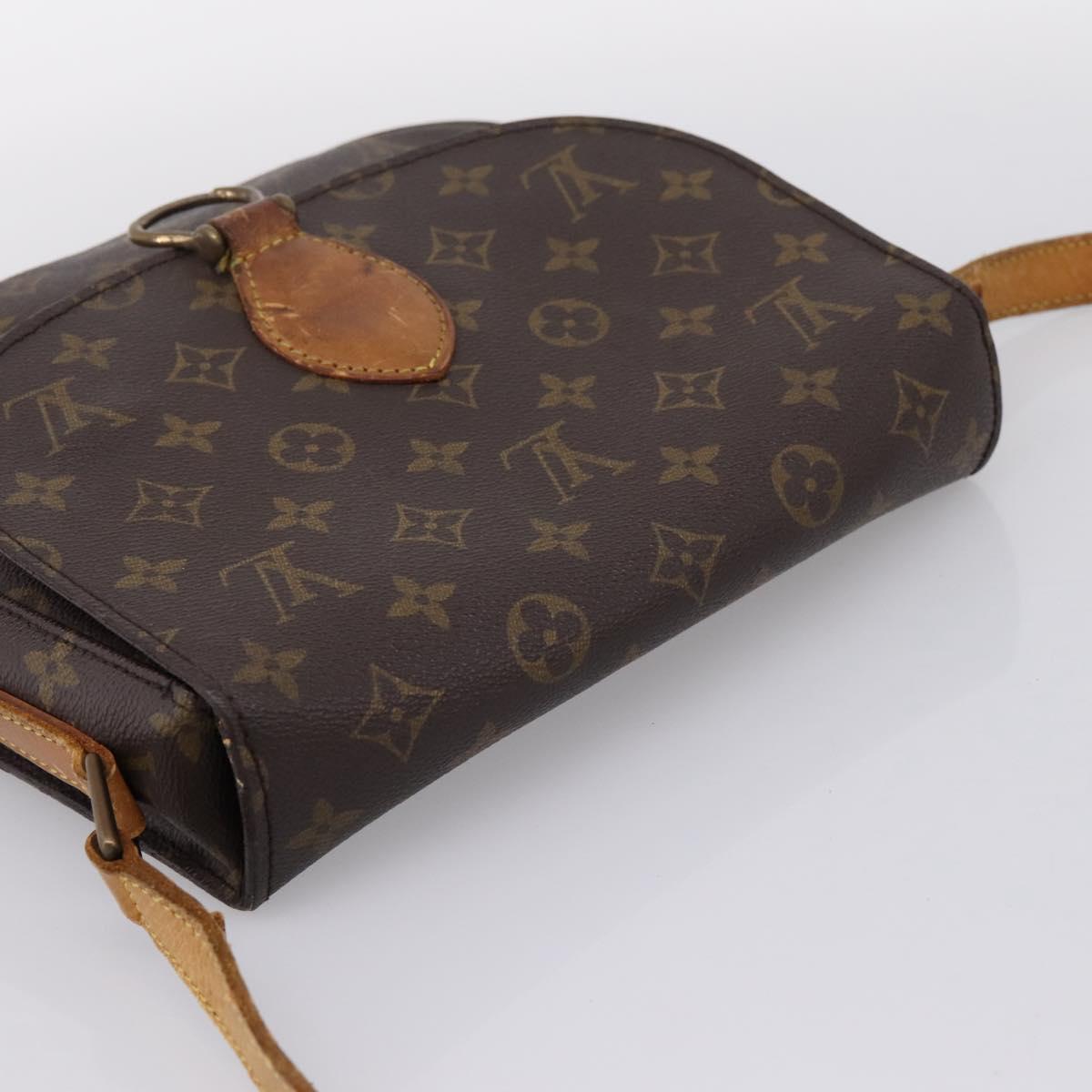 LOUIS VUITTON Monogram Saint Cloud GM Shoulder Bag M51242 LV Auth hk4193