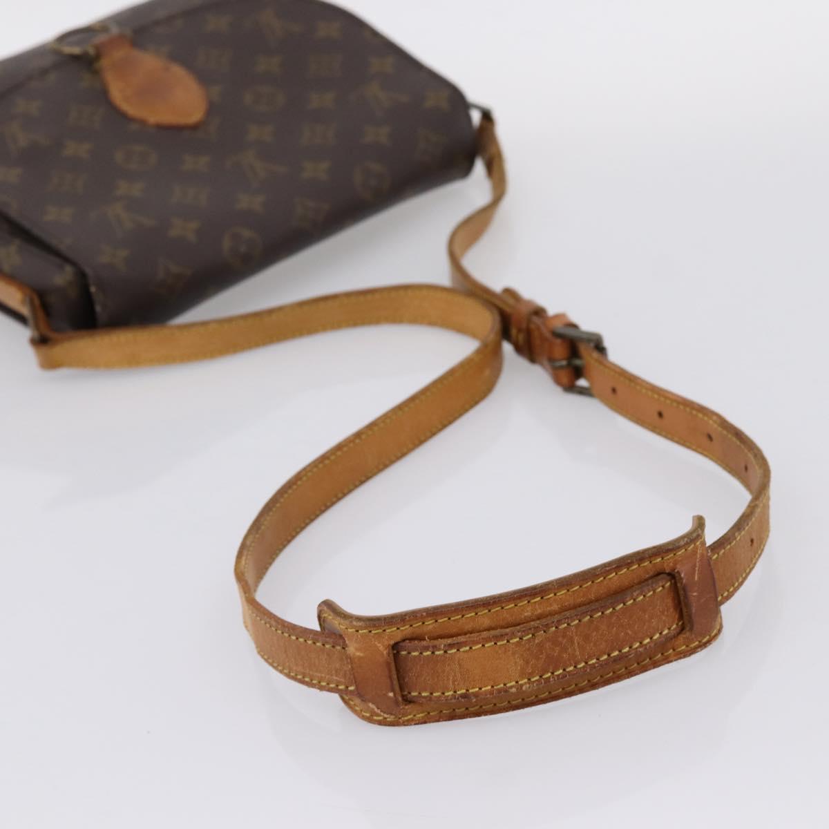 LOUIS VUITTON Monogram Saint Cloud GM Shoulder Bag M51242 LV Auth hk4193