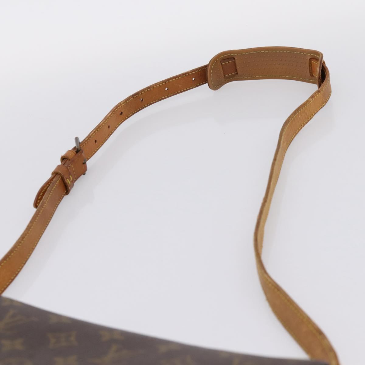 LOUIS VUITTON Monogram Saint Cloud GM Shoulder Bag M51242 LV Auth hk4193