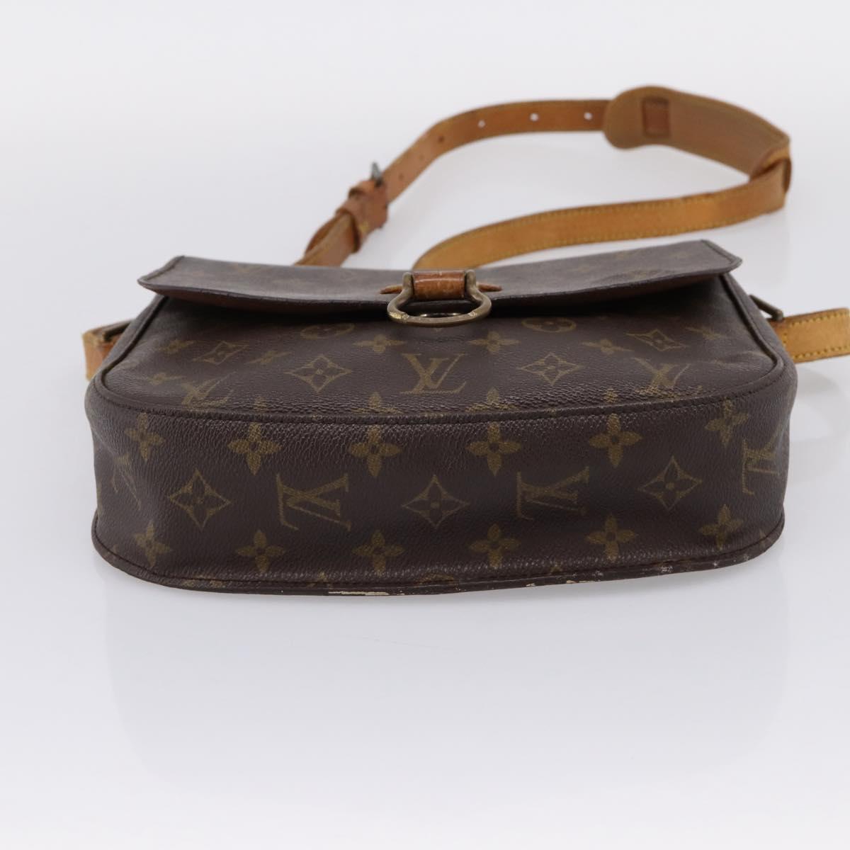 LOUIS VUITTON Monogram Saint Cloud GM Shoulder Bag M51242 LV Auth hk4193