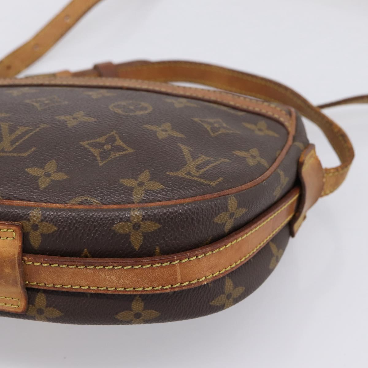 LOUIS VUITTON Monogram Jeune Fille PM Shoulder Bag M51227 LV Auth hk4195