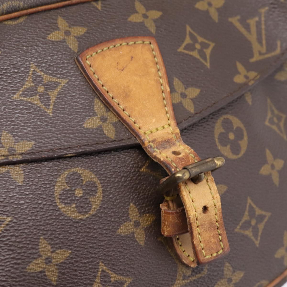 LOUIS VUITTON Monogram Jeune Fille PM Shoulder Bag M51227 LV Auth hk4195