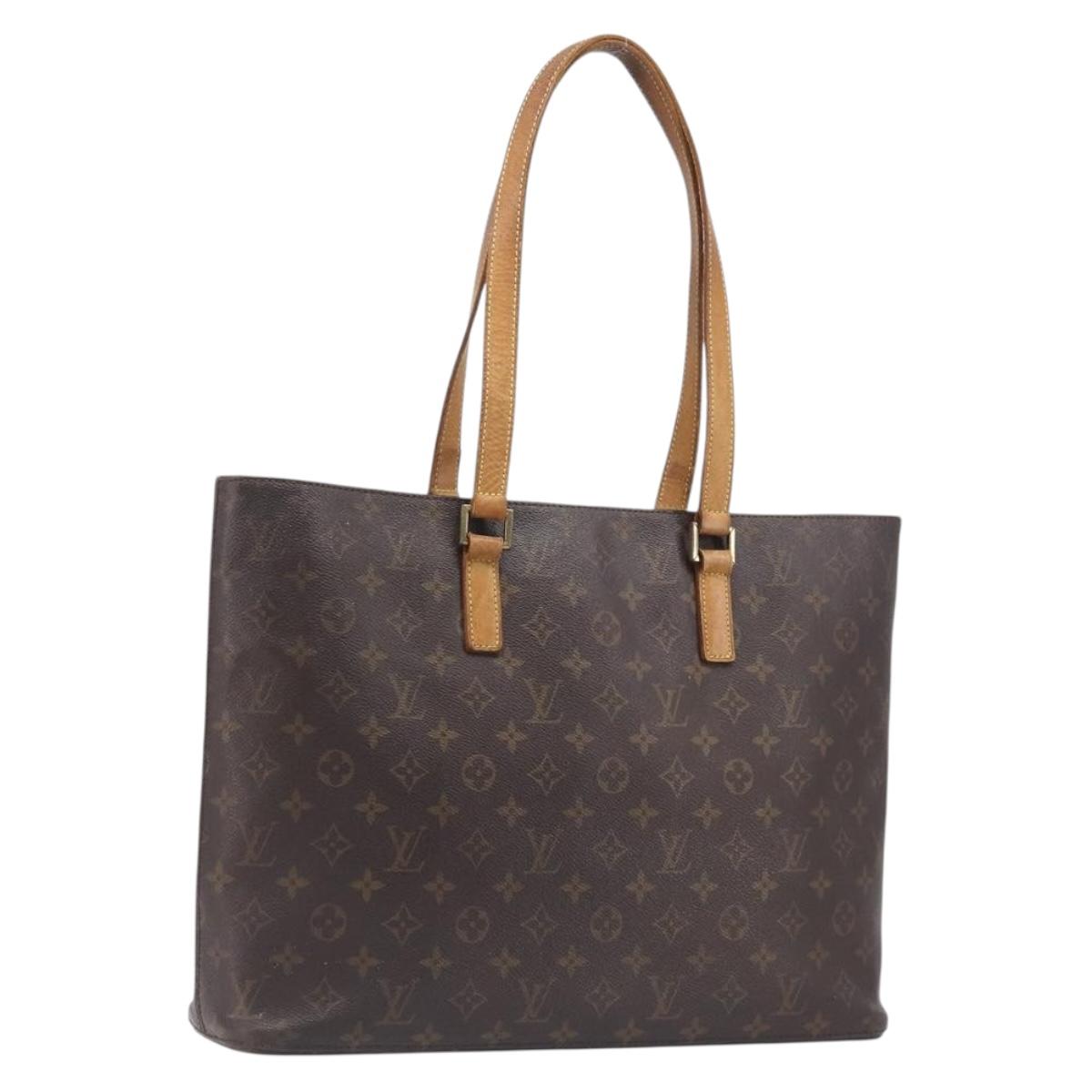 LOUIS VUITTON Monogram Luco Tote Bag M51155 LV Auth hk4197