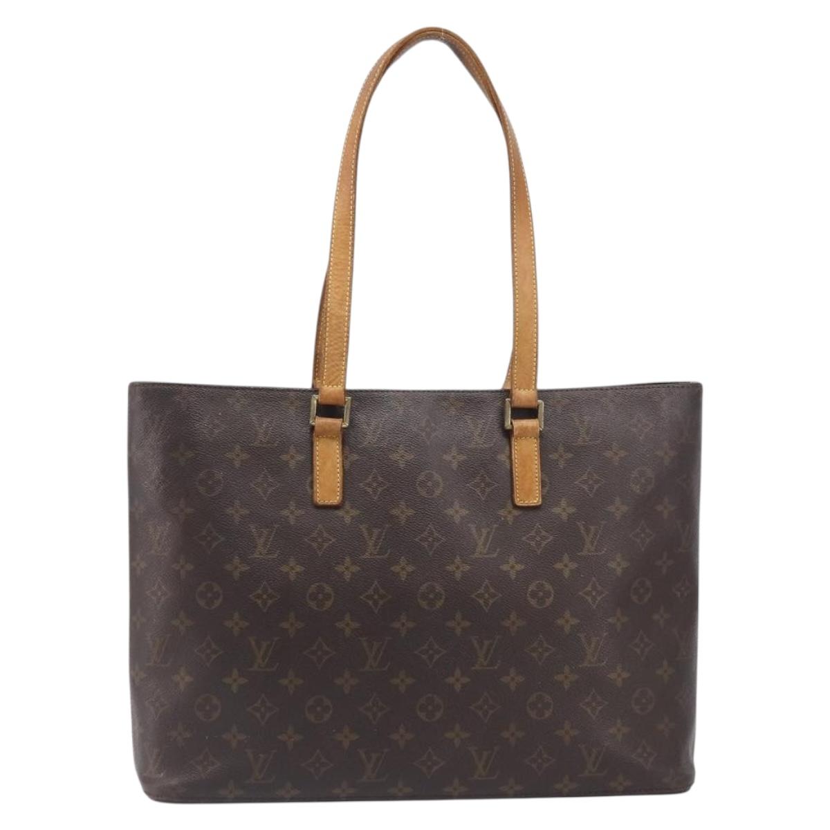 LOUIS VUITTON Monogram Luco Tote Bag M51155 LV Auth hk4197
