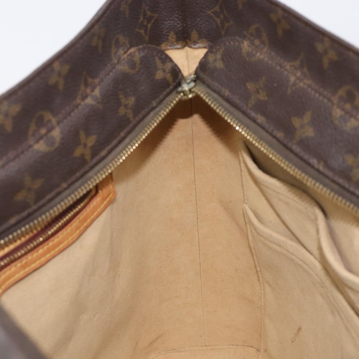 LOUIS VUITTON Monogram Luco Tote Bag M51155 LV Auth hk4197