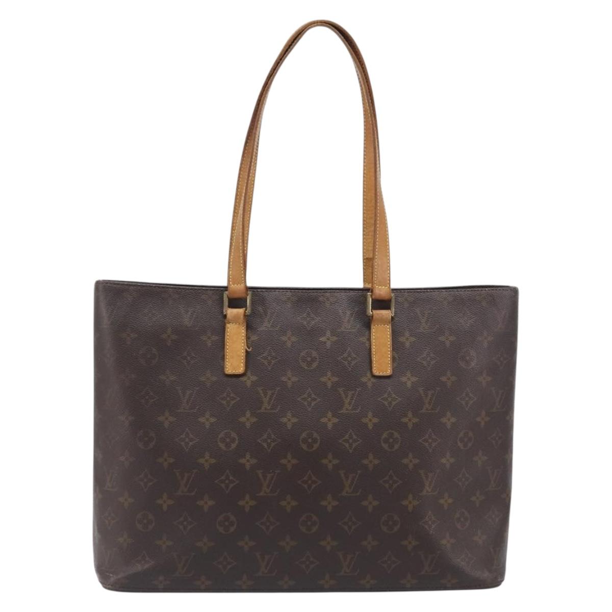 LOUIS VUITTON Monogram Luco Tote Bag M51155 LV Auth hk4197