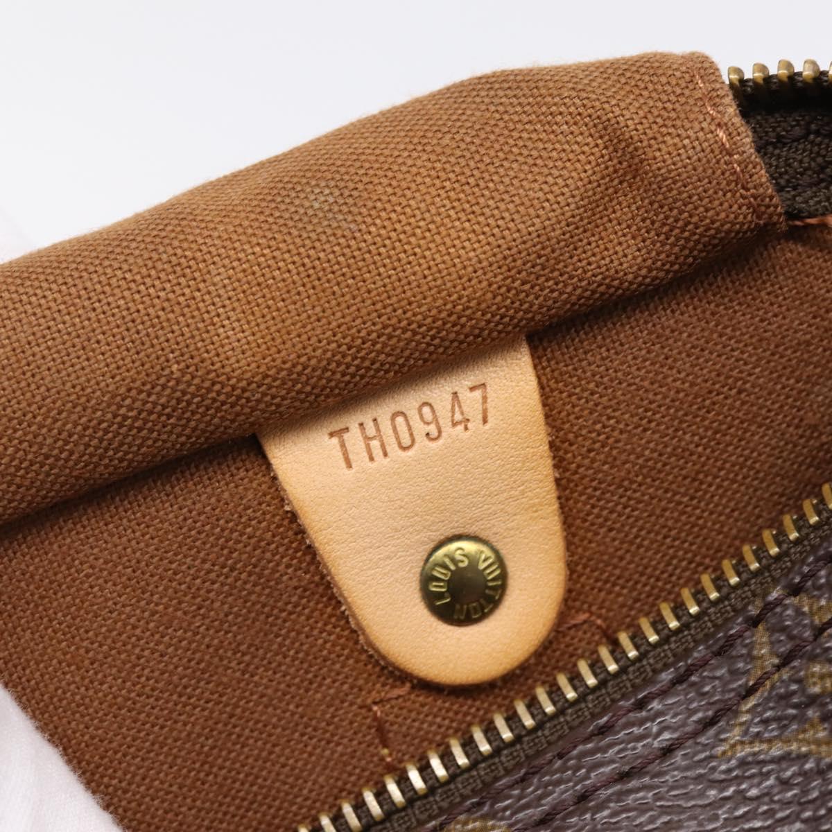 LOUIS VUITTON Monogram Speedy 25 Hand Bag M41528 LV Auth hk4198