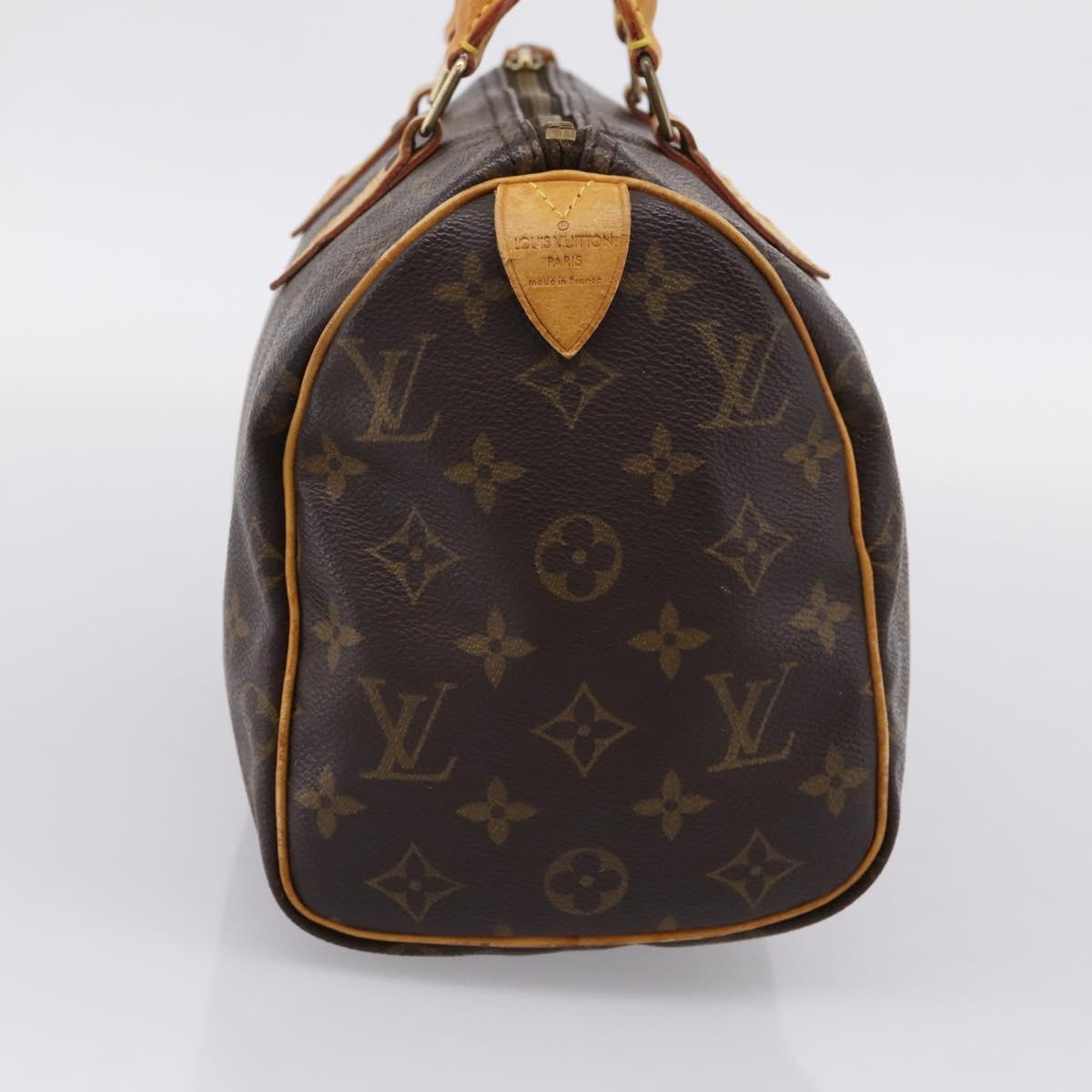 LOUIS VUITTON Monogram Speedy 25 Hand Bag M41528 LV Auth hk4198