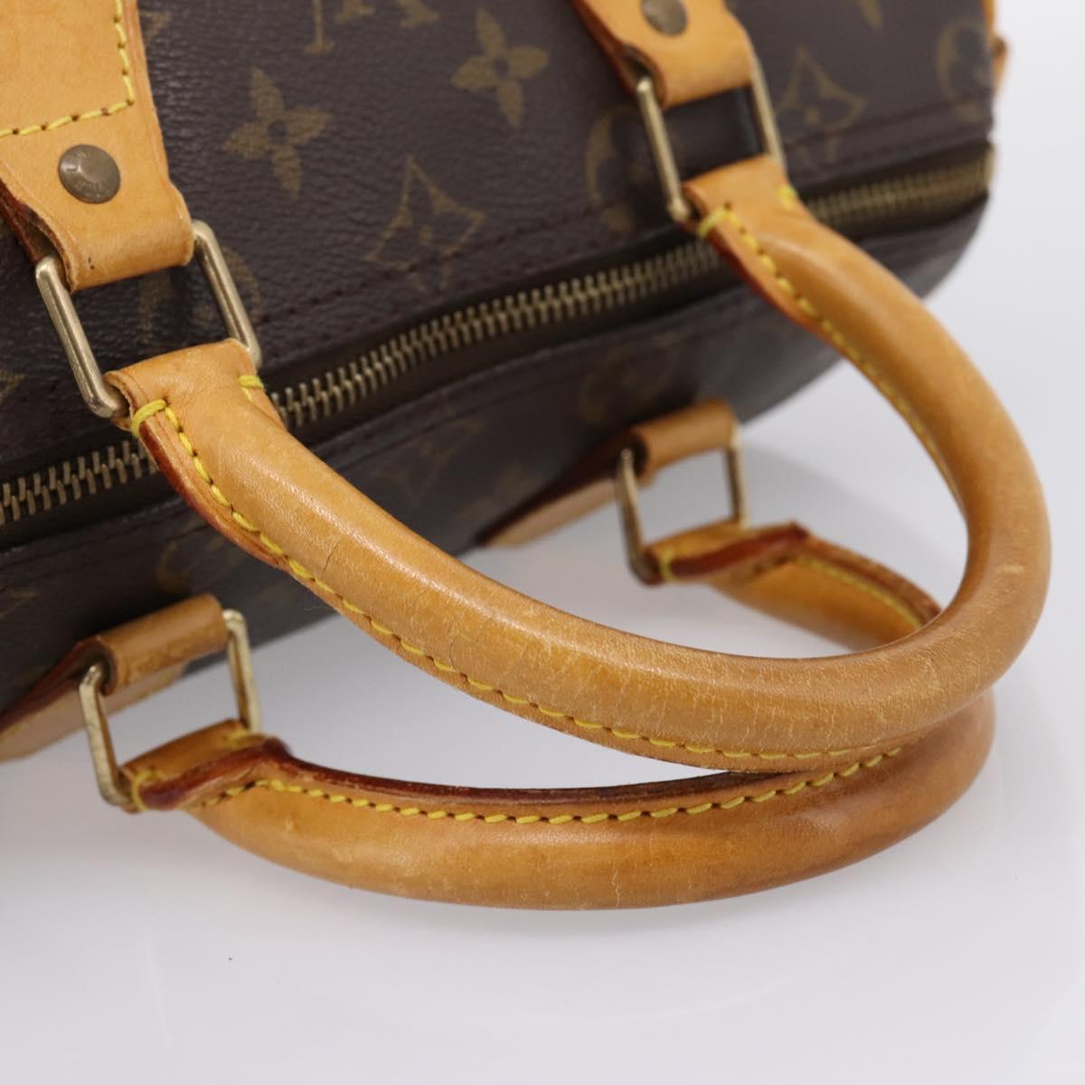 LOUIS VUITTON Monogram Speedy 25 Hand Bag M41528 LV Auth hk4198
