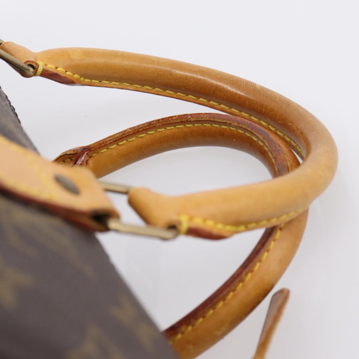 LOUIS VUITTON Monogram Speedy 25 Hand Bag M41528 LV Auth hk4198