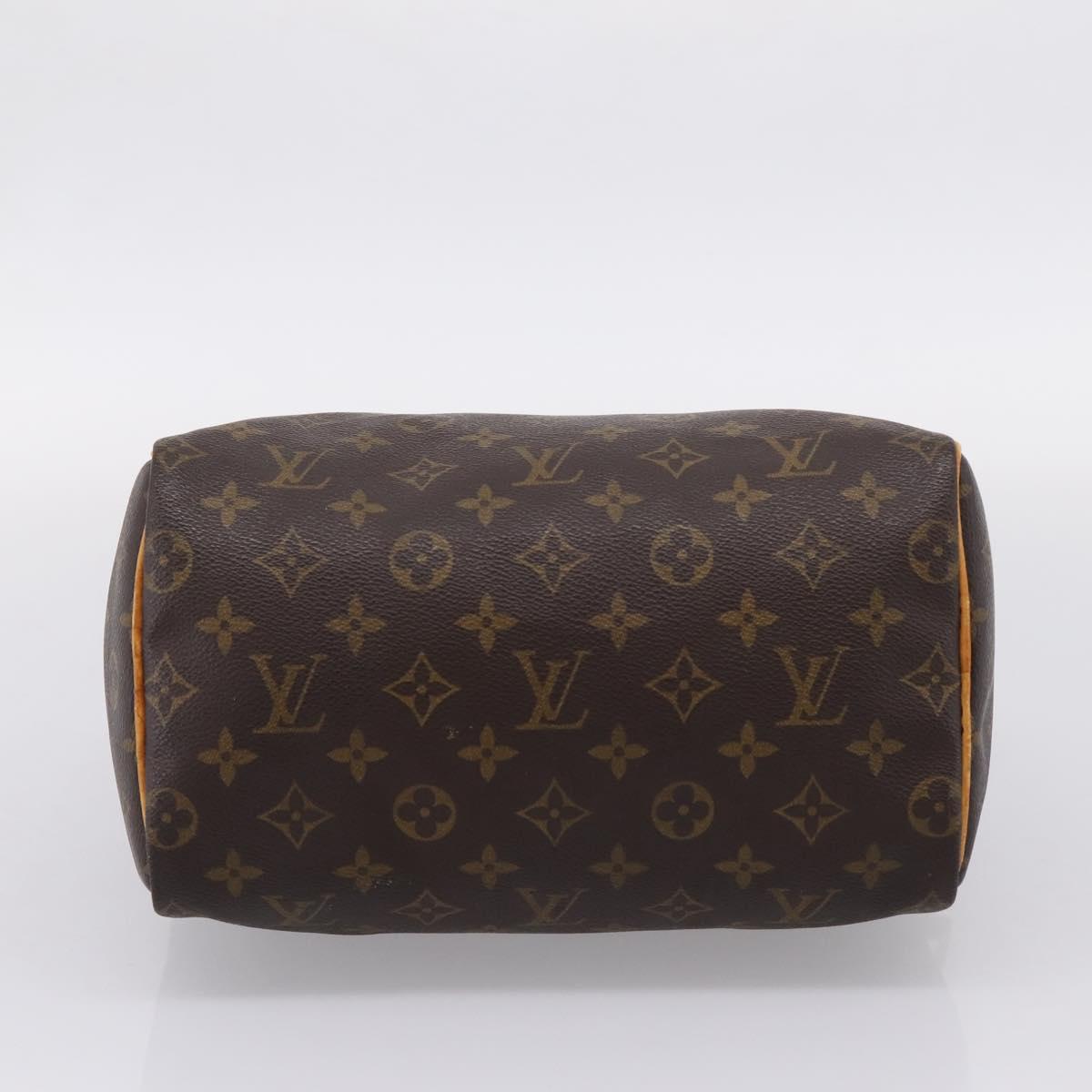 LOUIS VUITTON Monogram Speedy 25 Hand Bag M41528 LV Auth hk4198