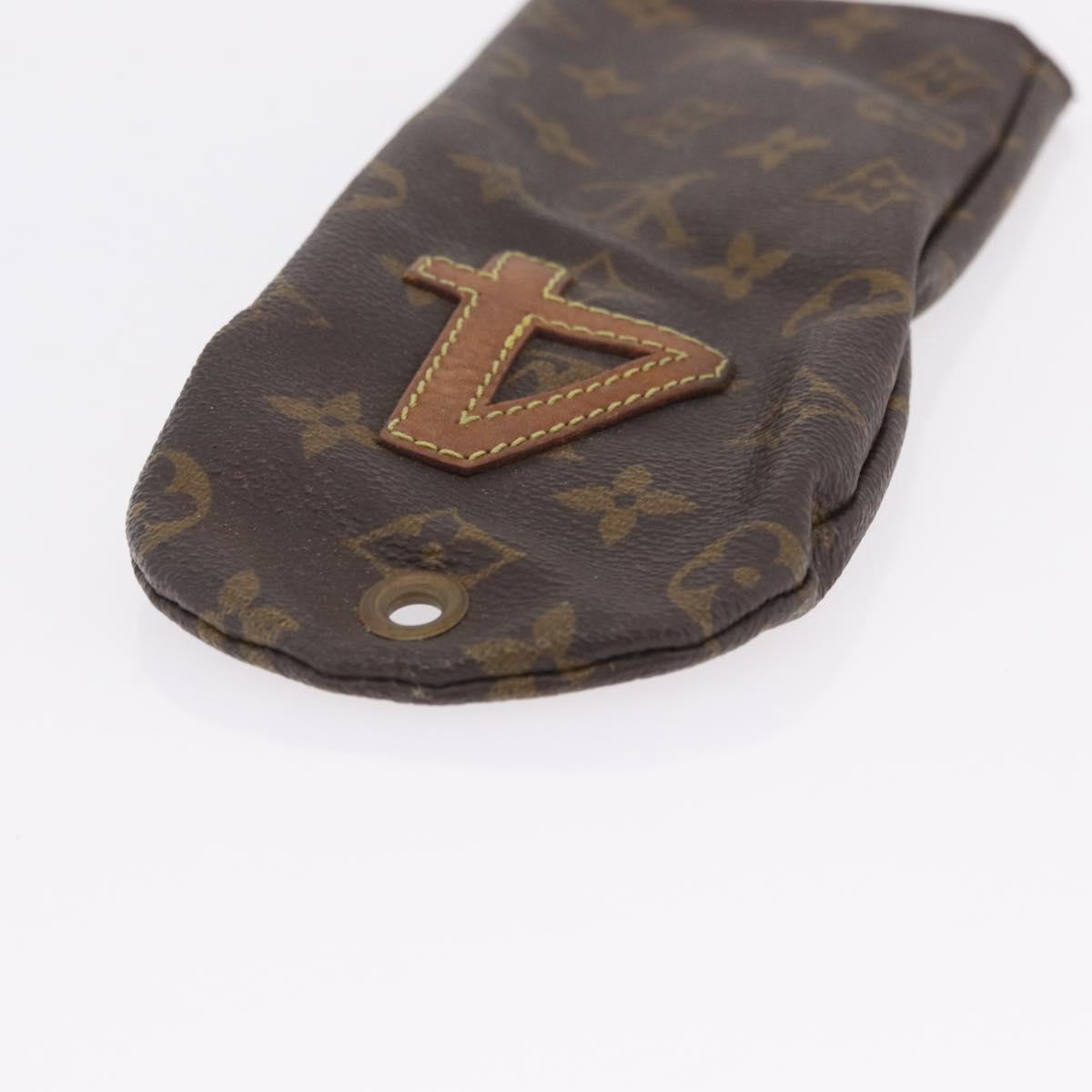 LOUIS VUITTON Monogram Golf Head Cover 3 Set LV Auth hk4199