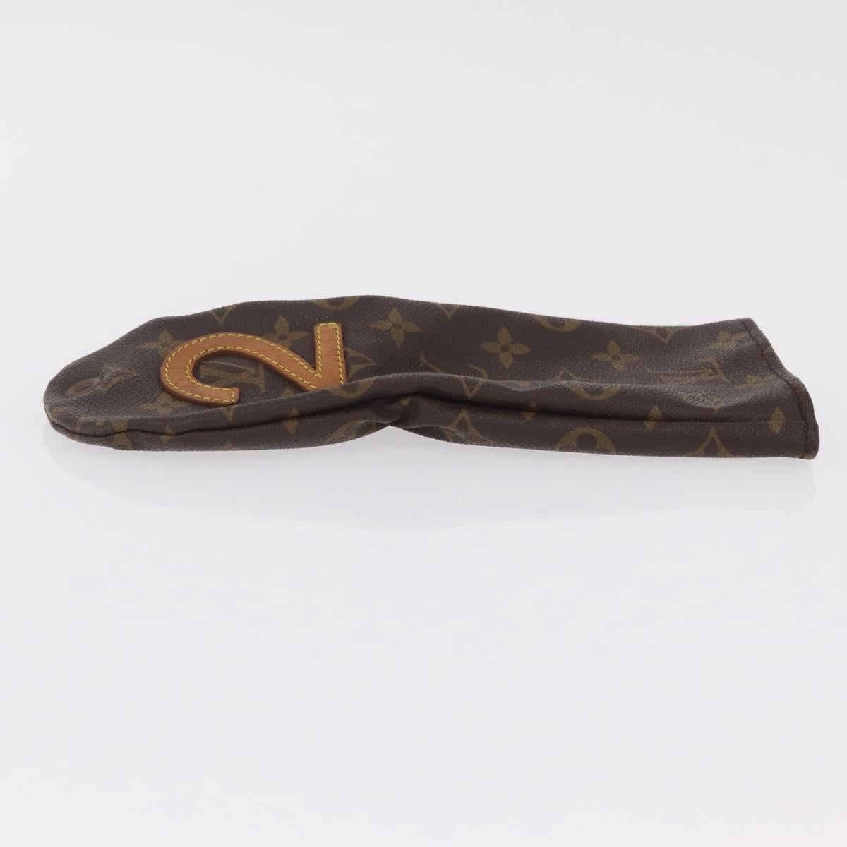 LOUIS VUITTON Monogram Golf Head Cover 3 Set LV Auth hk4199