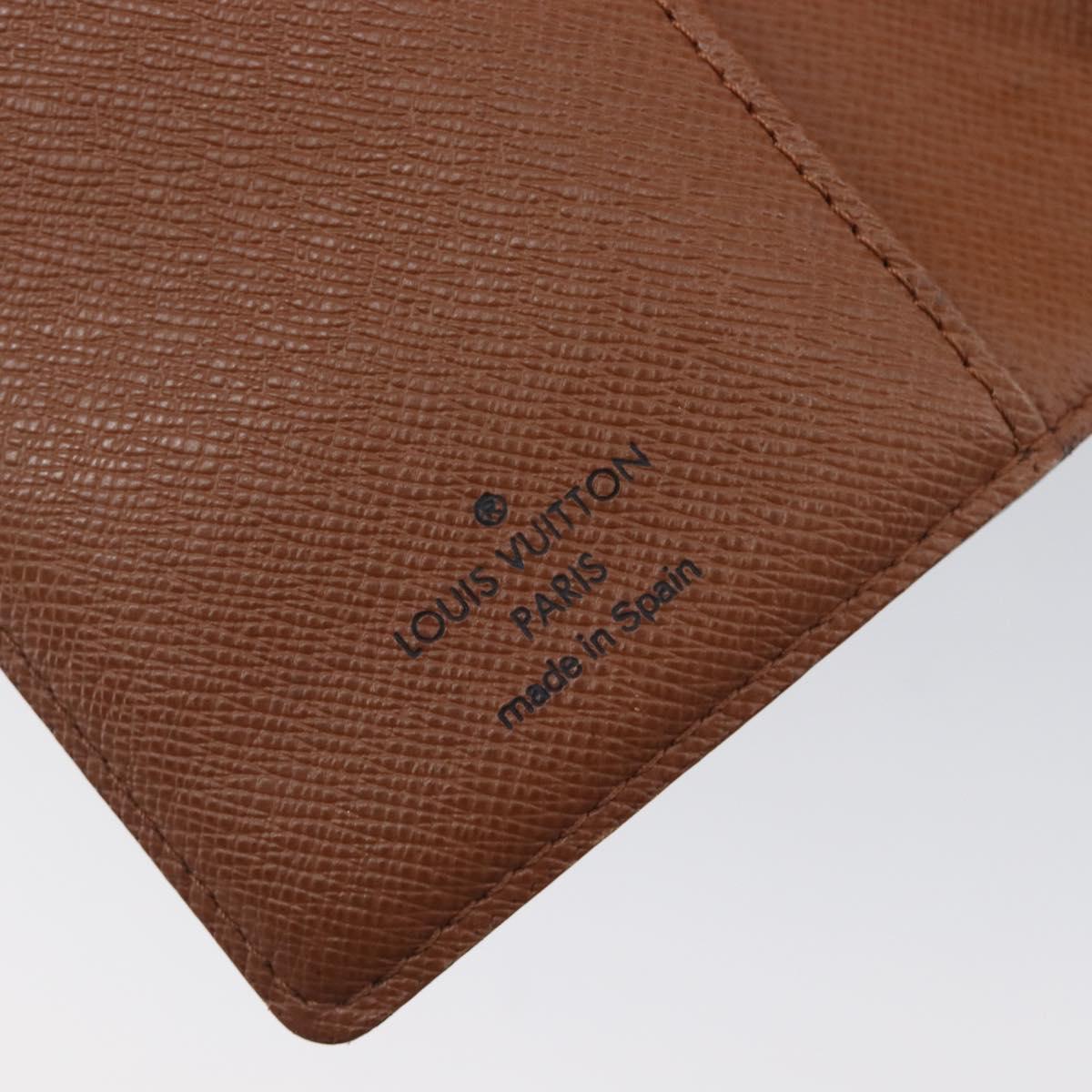 LOUIS VUITTON Monogram Agenda PM Day Planner Cover R20005 LV Auth hk4250