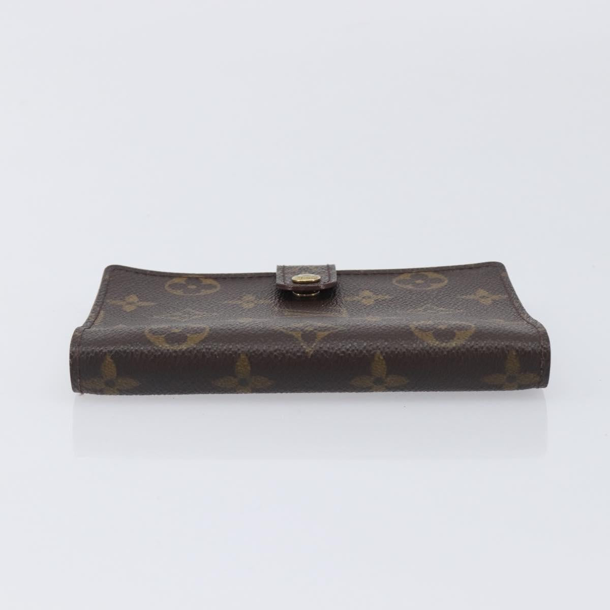 LOUIS VUITTON Monogram Agenda PM Day Planner Cover R20005 LV Auth hk4250
