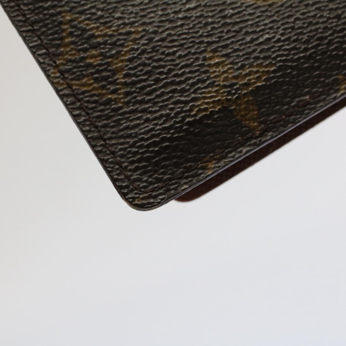 LOUIS VUITTON Monogram Agenda PM Day Planner Cover R20005 LV Auth hk834