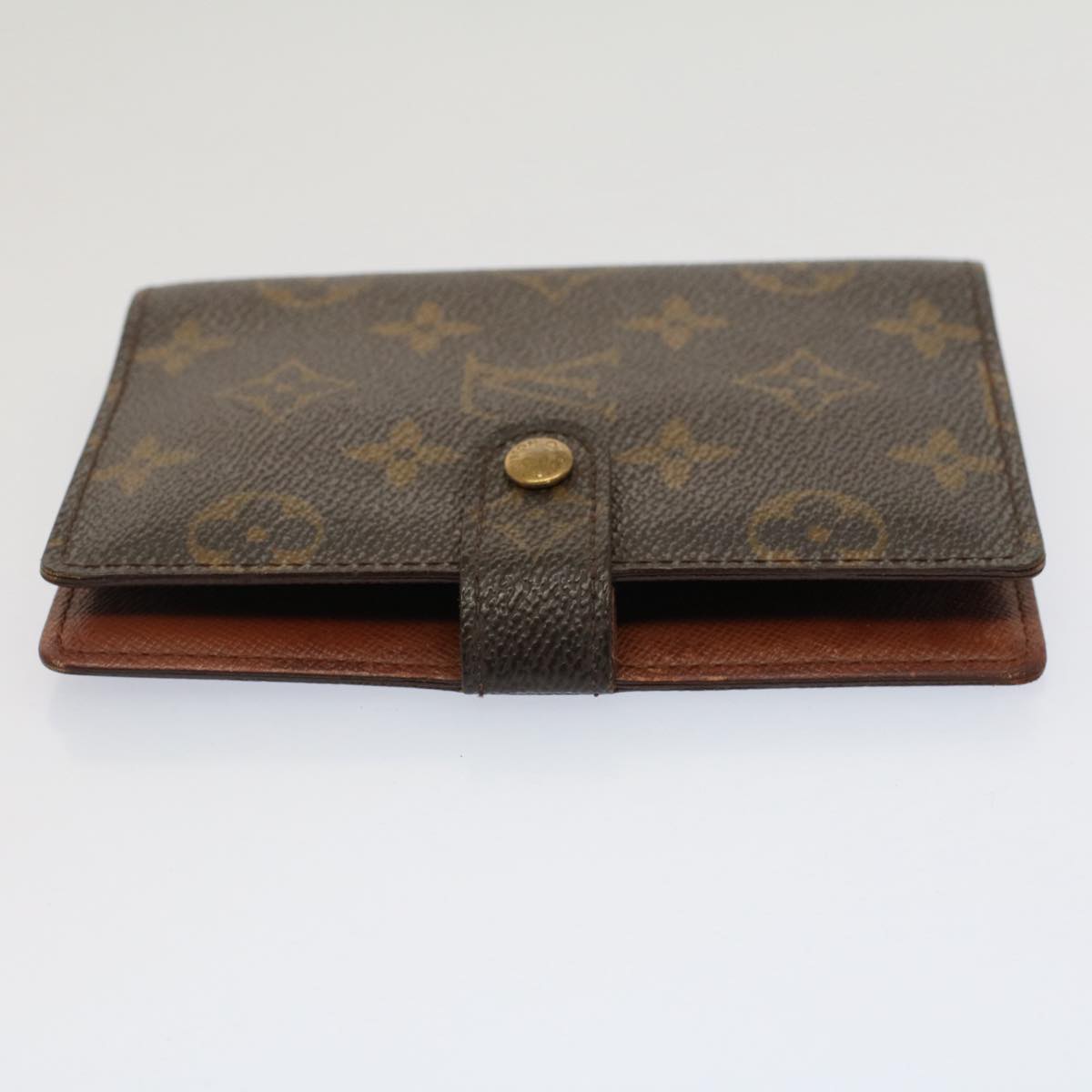 LOUIS VUITTON Monogram Agenda PM Day Planner Cover R20005 LV Auth hk834