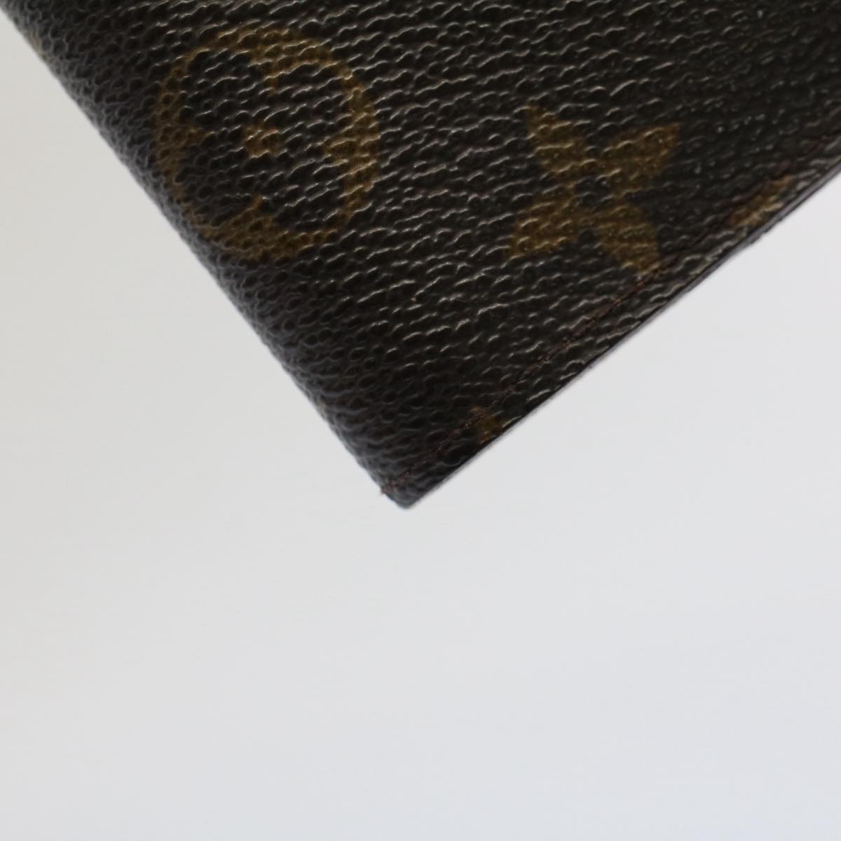 LOUIS VUITTON Monogram Agenda PM Day Planner Cover R20005 LV Auth hk834