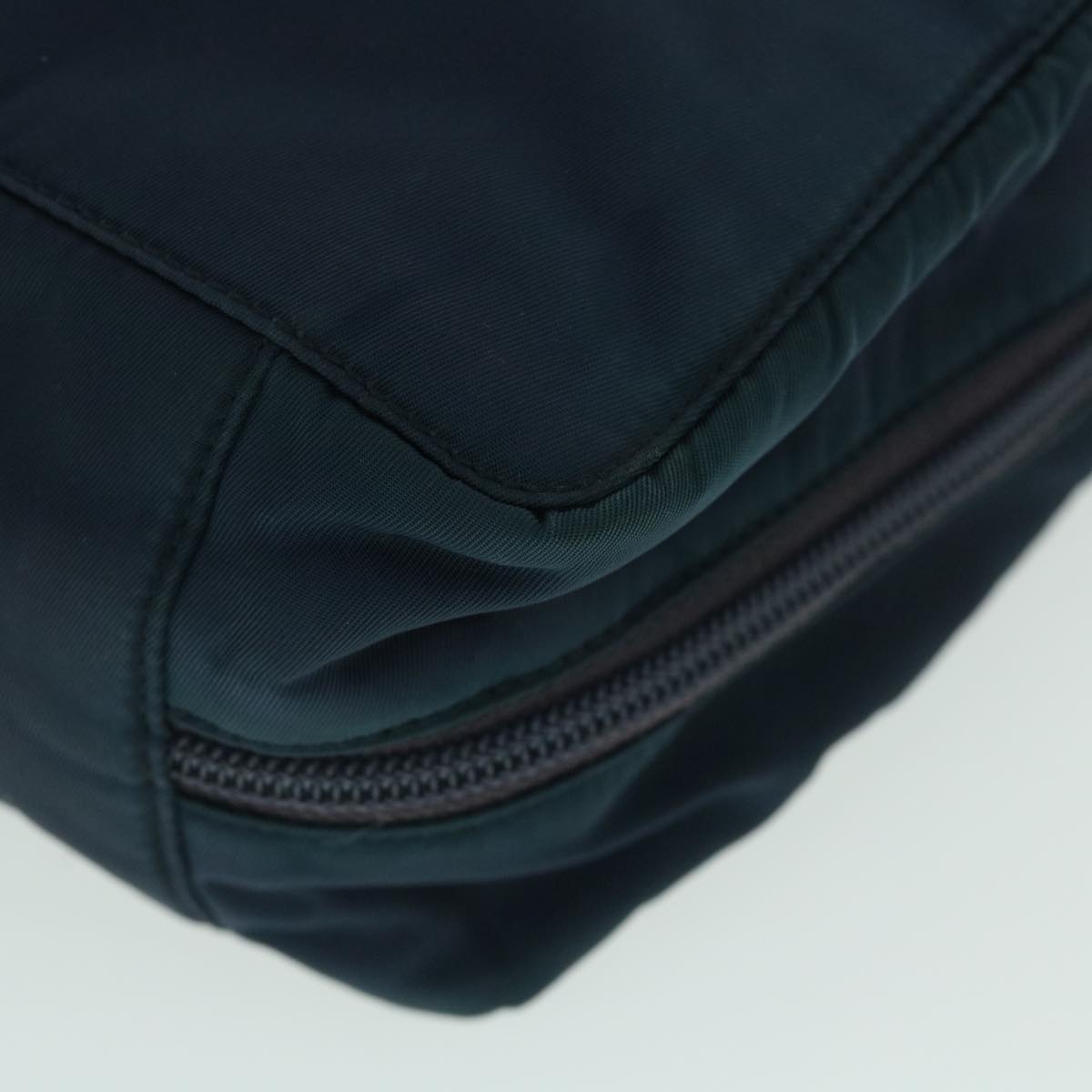 PRADA Hand Bag Nylon Navy Auth hk867