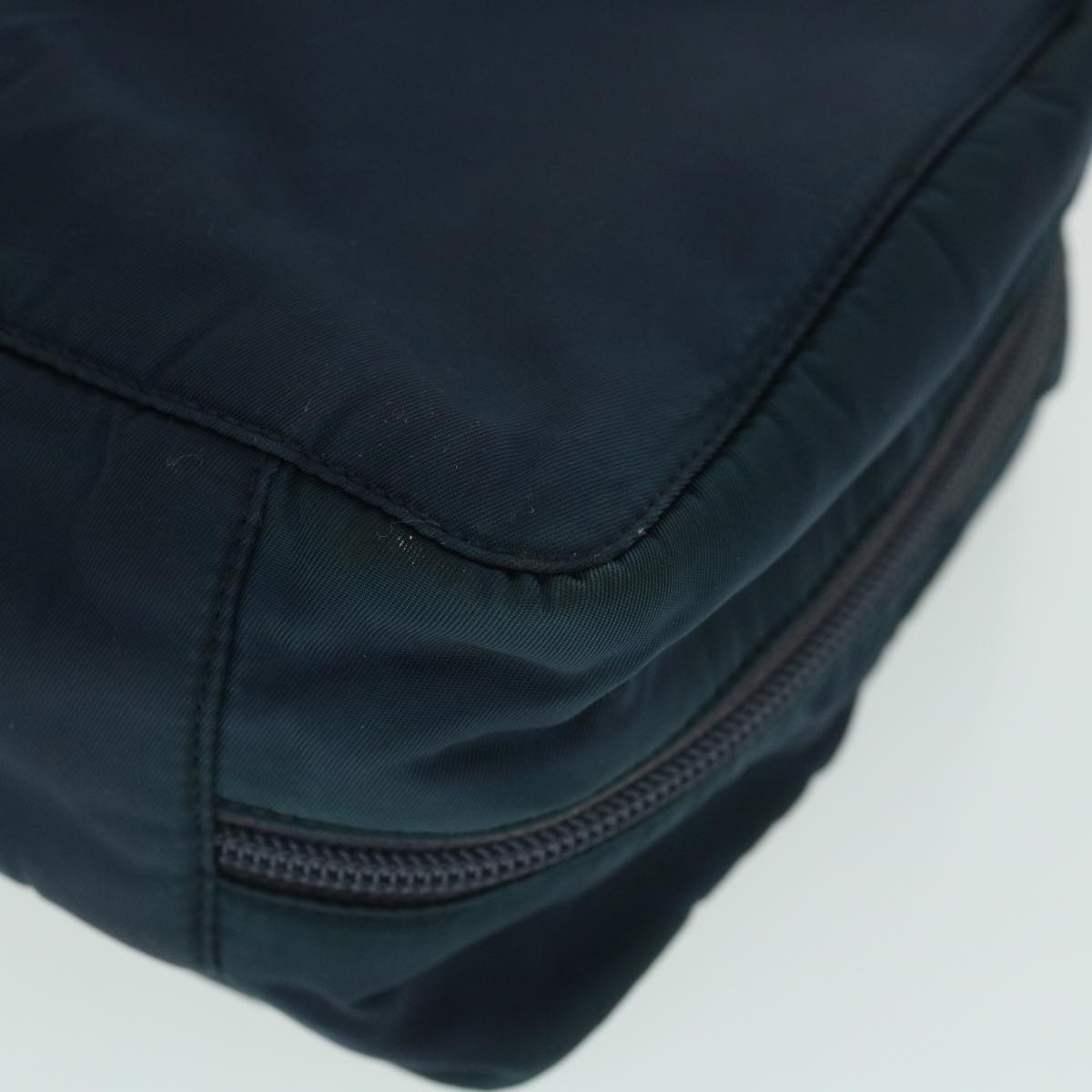 PRADA Hand Bag Nylon Navy Auth hk867