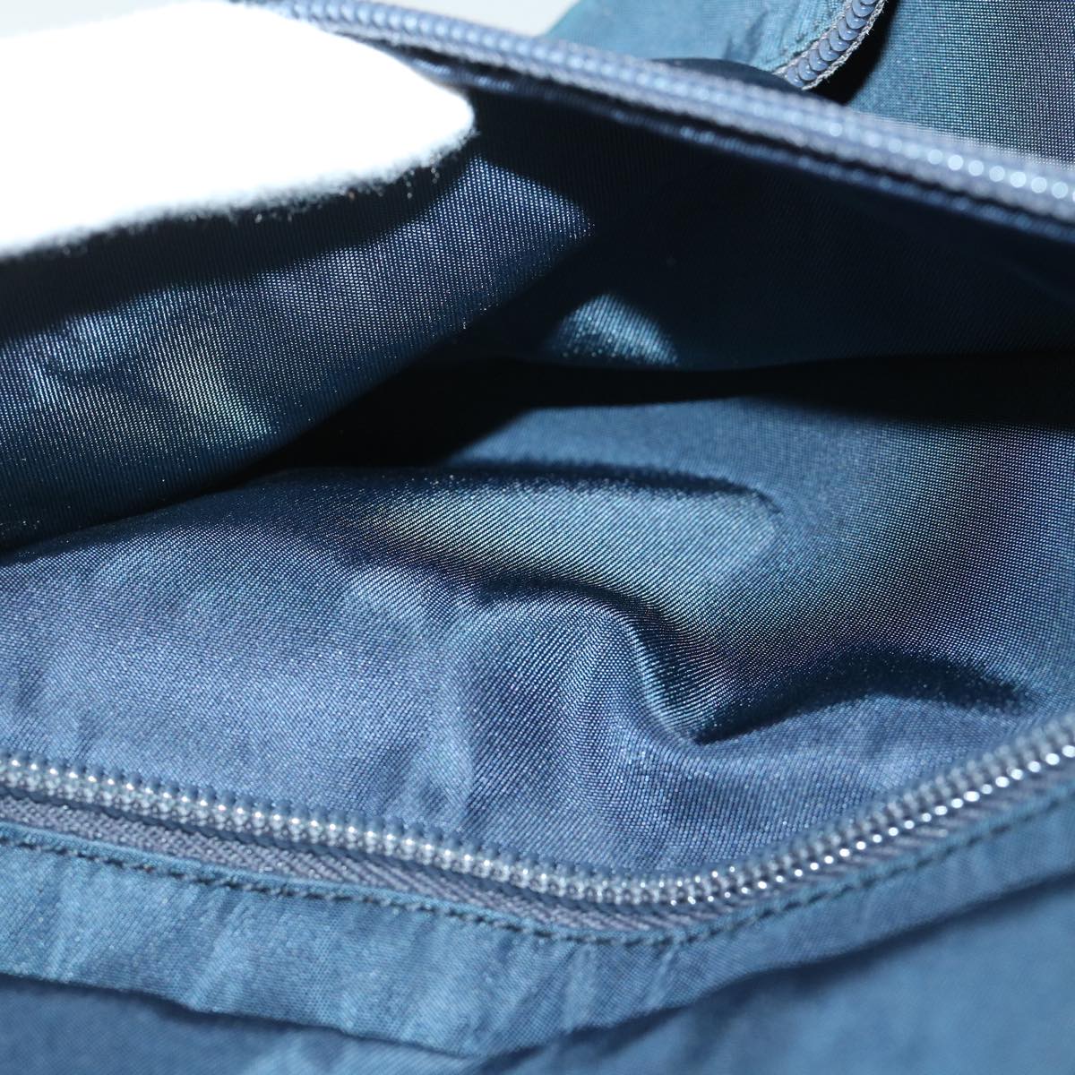 PRADA Hand Bag Nylon Navy Auth hk867