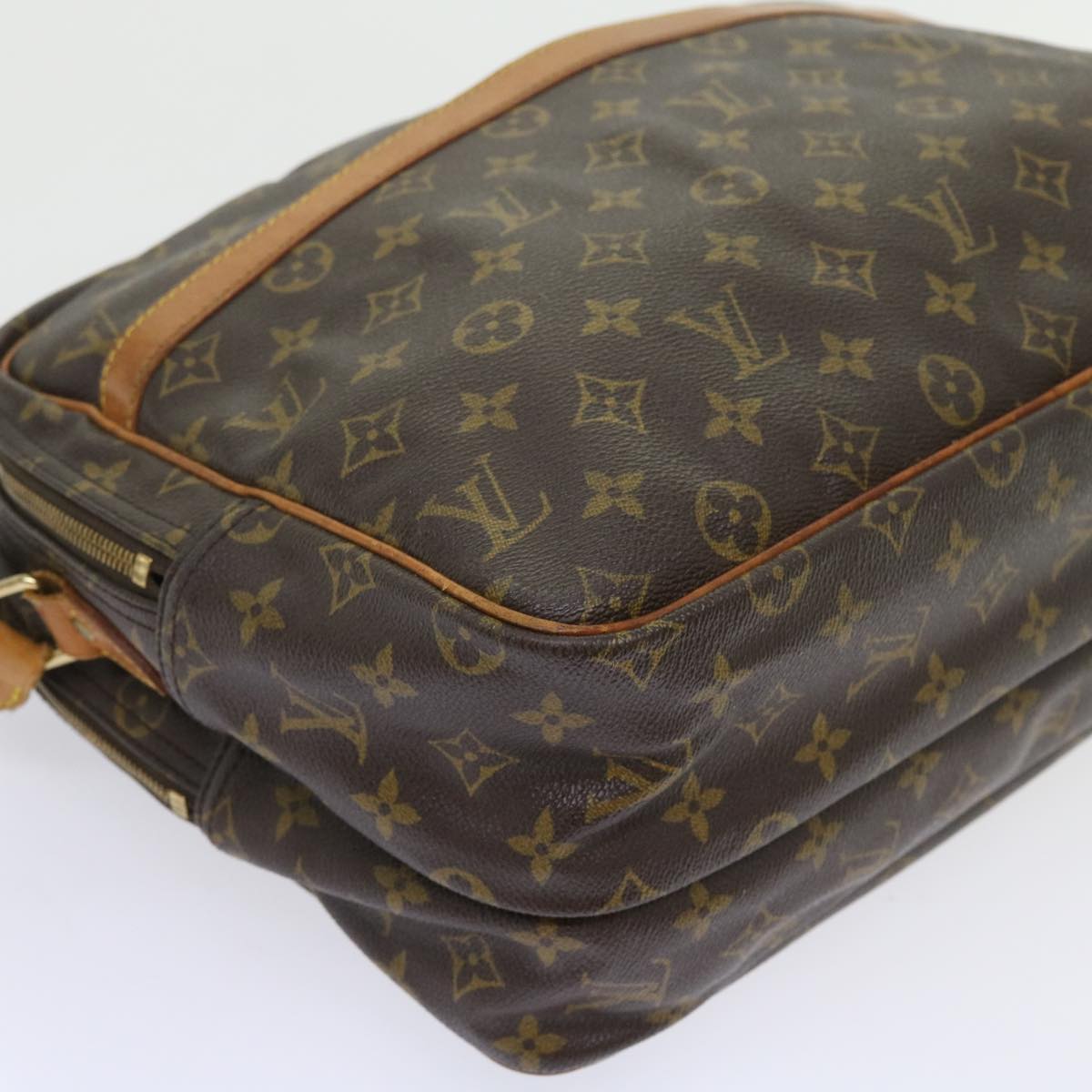 LOUIS VUITTON Monogram Reporter GM Shoulder Bag M45252 LV Auth hk885