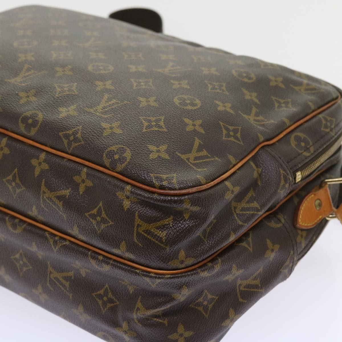 LOUIS VUITTON Monogram Reporter GM Shoulder Bag M45252 LV Auth hk885