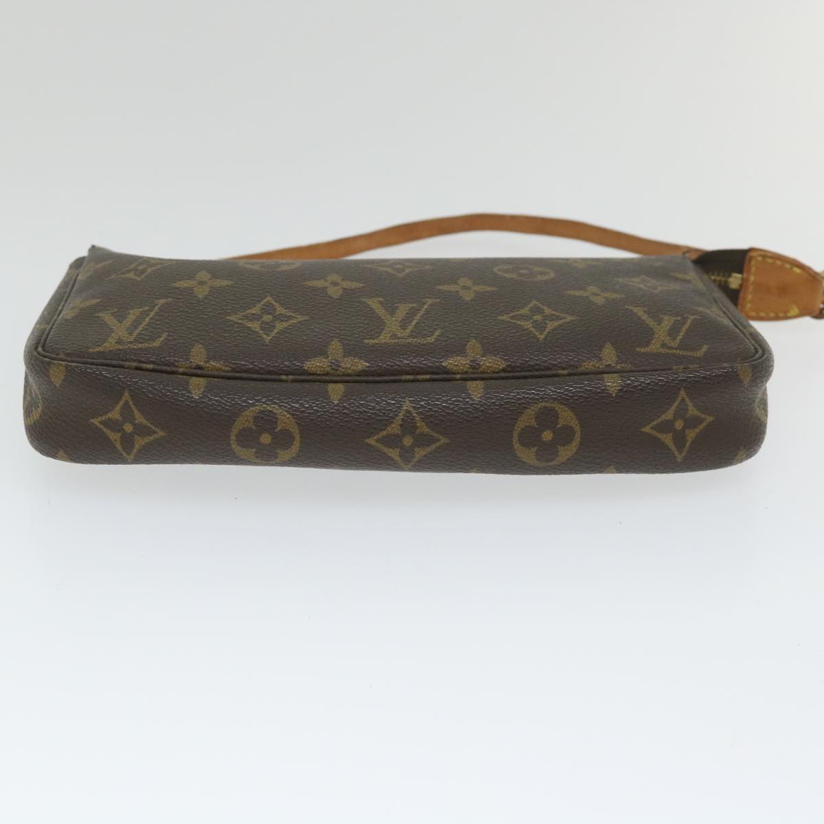 LOUIS VUITTON Monogram Pochette Accessoires Pouch M51980 LV Auth hk900