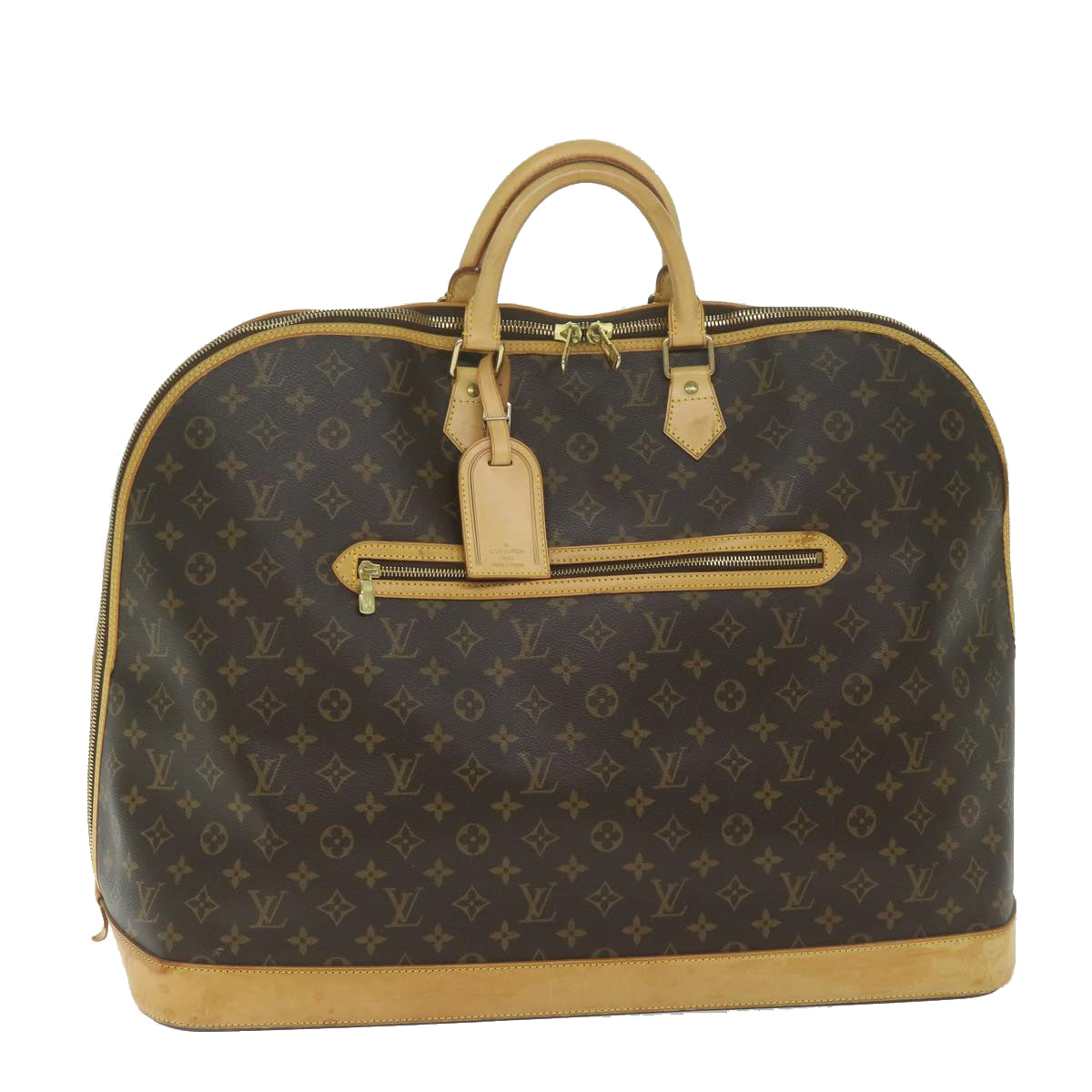 LOUIS VUITTON Monogram Alma Voyage GM Boston Bag M41445 LV Auth hk976