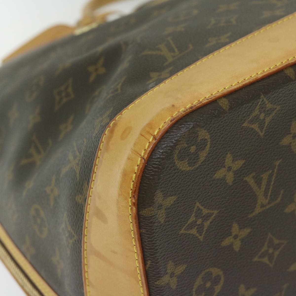 LOUIS VUITTON Monogram Alma Voyage GM Boston Bag M41445 LV Auth hk976