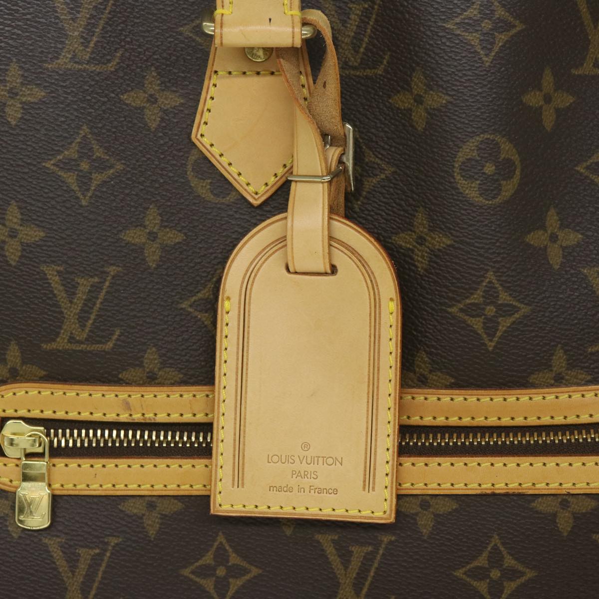 LOUIS VUITTON Monogram Alma Voyage GM Boston Bag M41445 LV Auth hk976