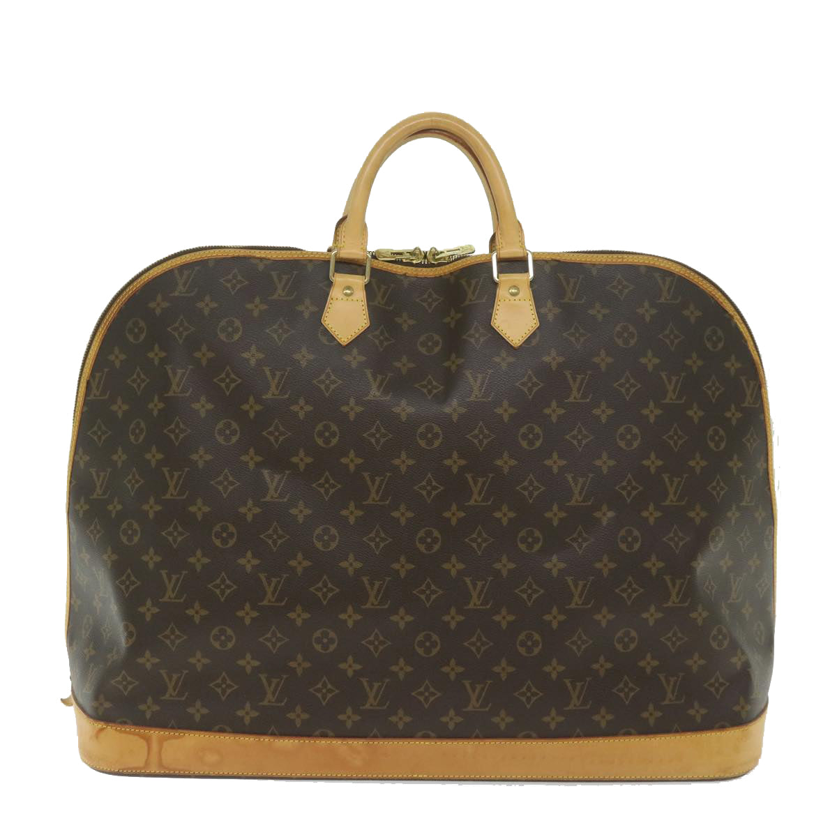 LOUIS VUITTON Monogram Alma Voyage GM Boston Bag M41445 LV Auth hk976