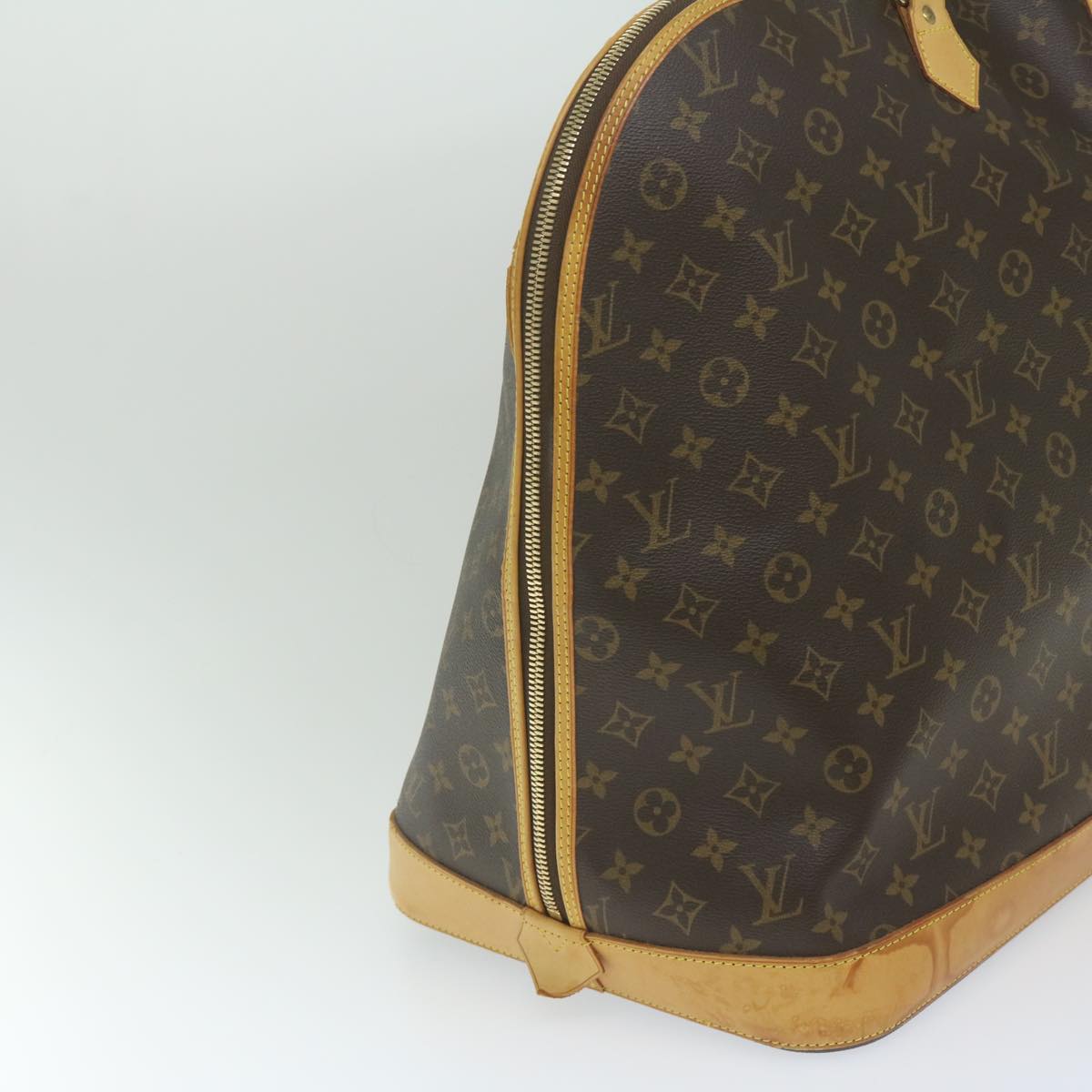 LOUIS VUITTON Monogram Alma Voyage GM Boston Bag M41445 LV Auth hk976