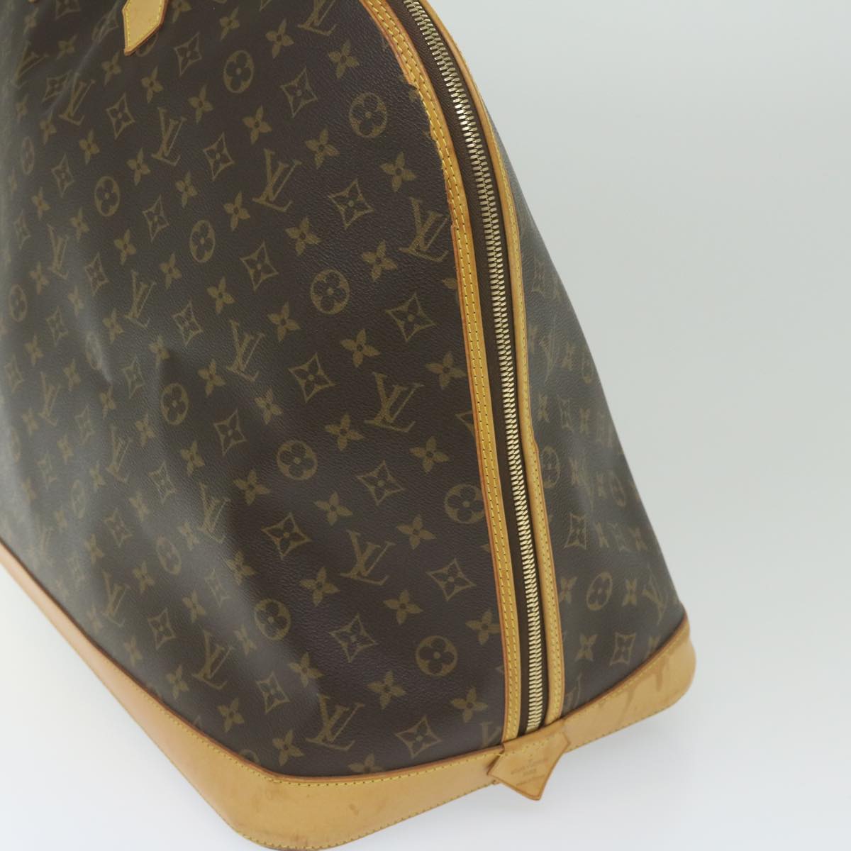 LOUIS VUITTON Monogram Alma Voyage GM Boston Bag M41445 LV Auth hk976