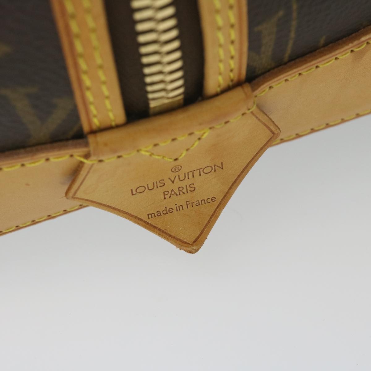 LOUIS VUITTON Monogram Alma Voyage GM Boston Bag M41445 LV Auth hk976