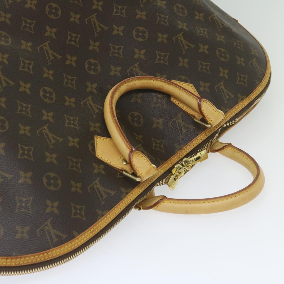 LOUIS VUITTON Monogram Alma Voyage GM Boston Bag M41445 LV Auth hk976