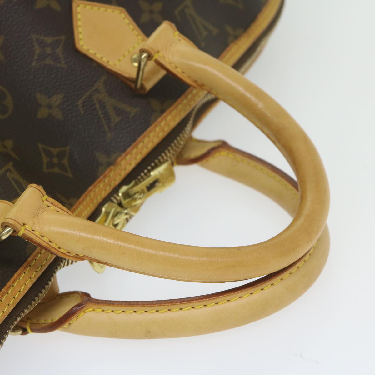 LOUIS VUITTON Monogram Alma Voyage GM Boston Bag M41445 LV Auth hk976