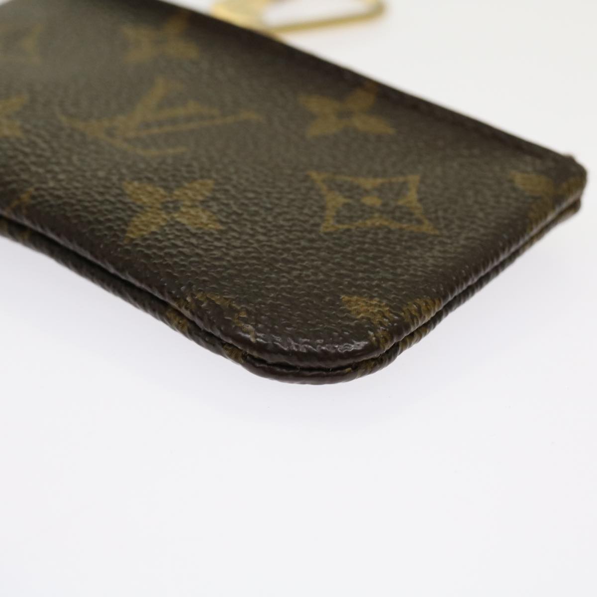 LOUIS VUITTON Monogram Pochette Cles Coin Purse M62650 LV Auth hk997