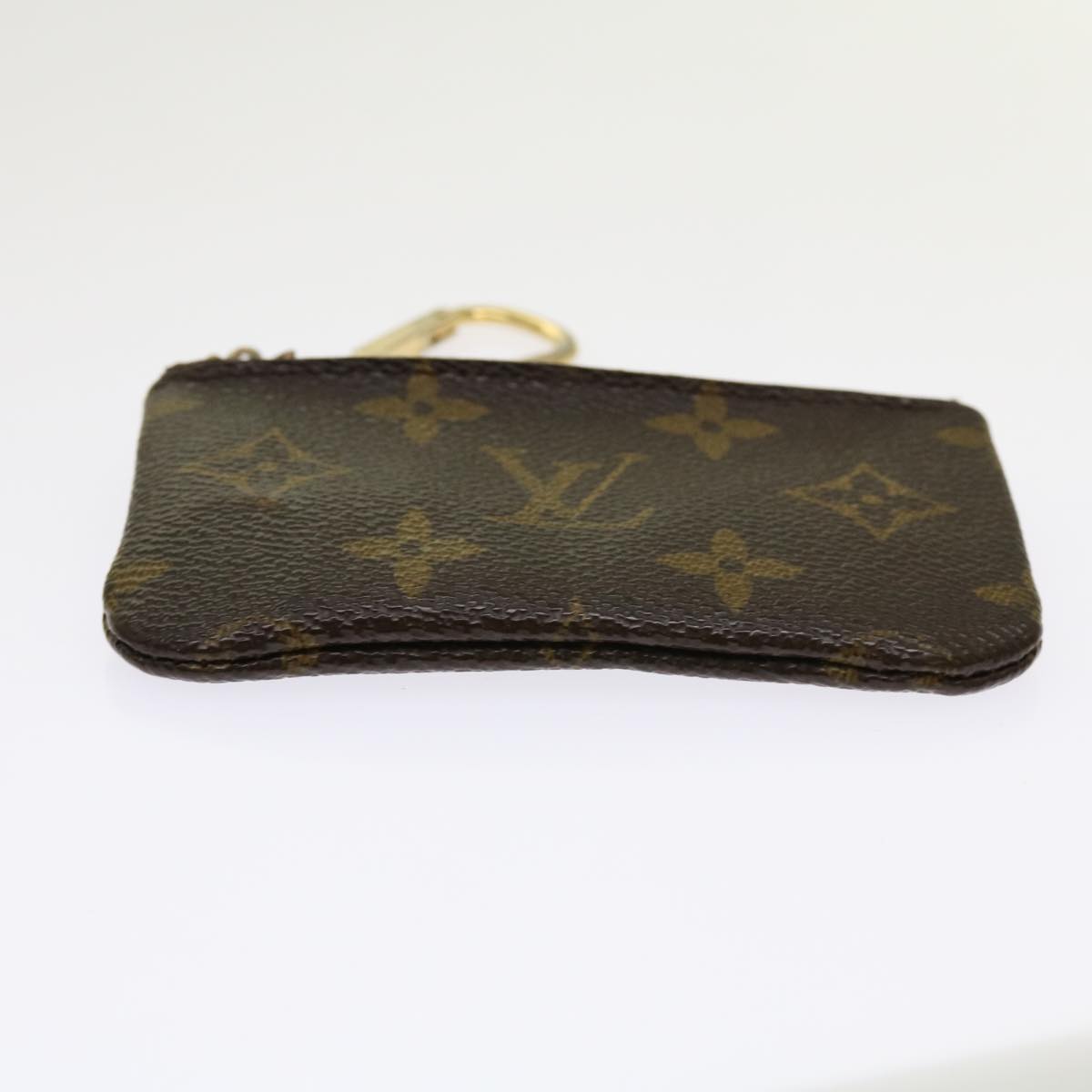 LOUIS VUITTON Monogram Pochette Cles Coin Purse M62650 LV Auth hk997